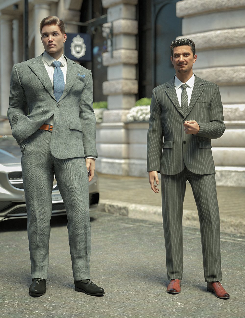 The Gentleman Poses by: Aeon Soul, 3D Models by Daz 3D