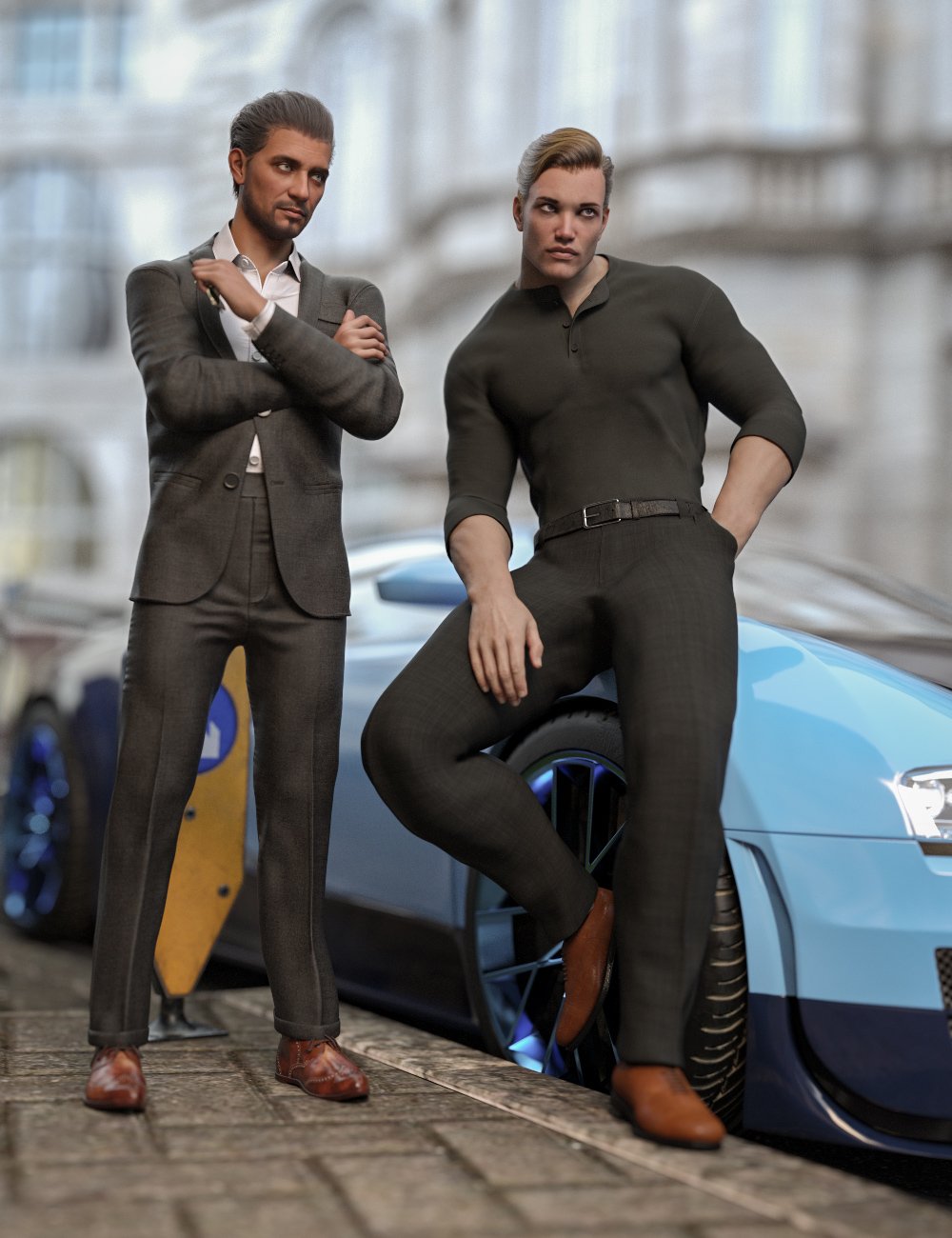 Man of Confidence Poses by: Aeon Soul, 3D Models by Daz 3D