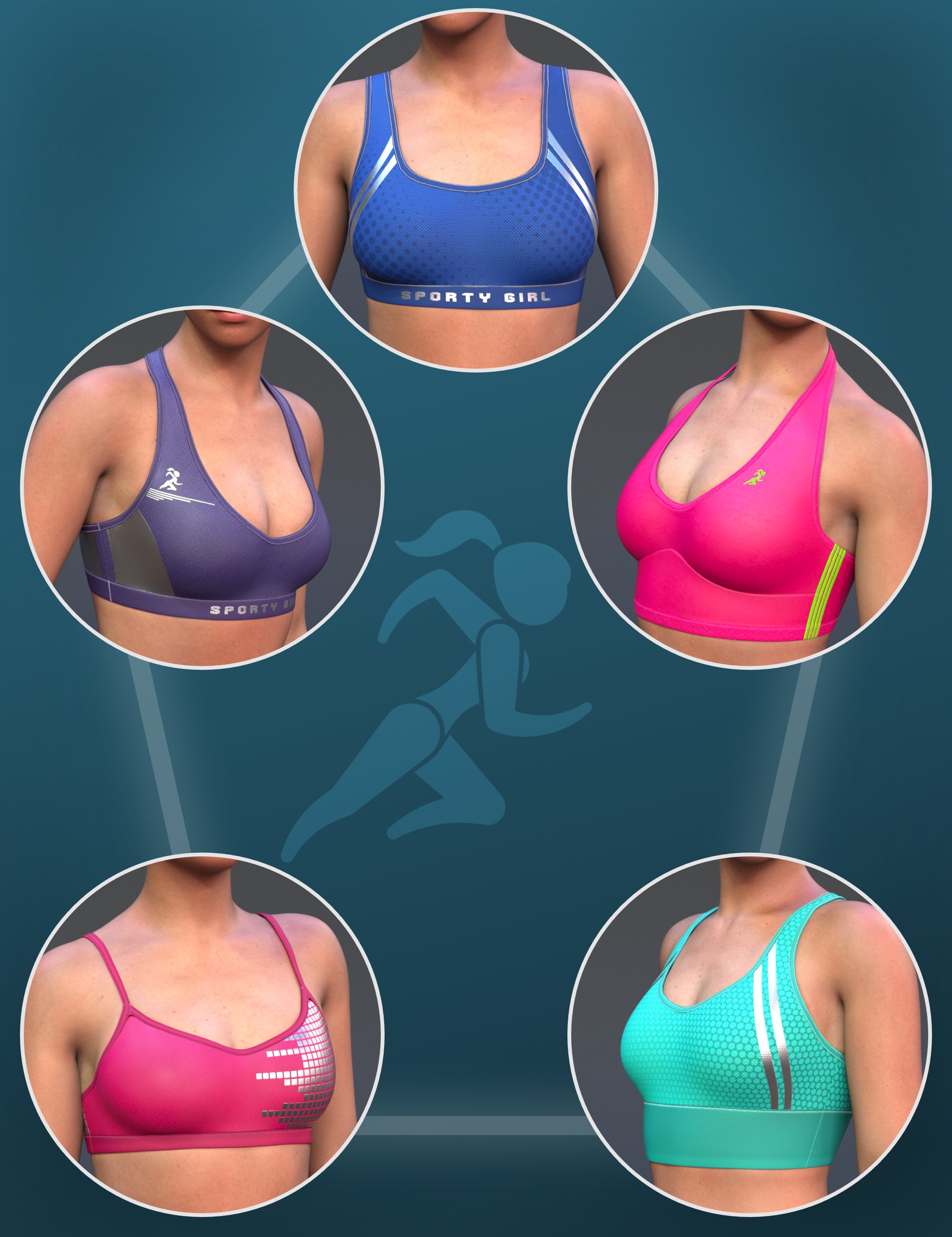 NG Cotton Bras Sporty Collection Volume 1