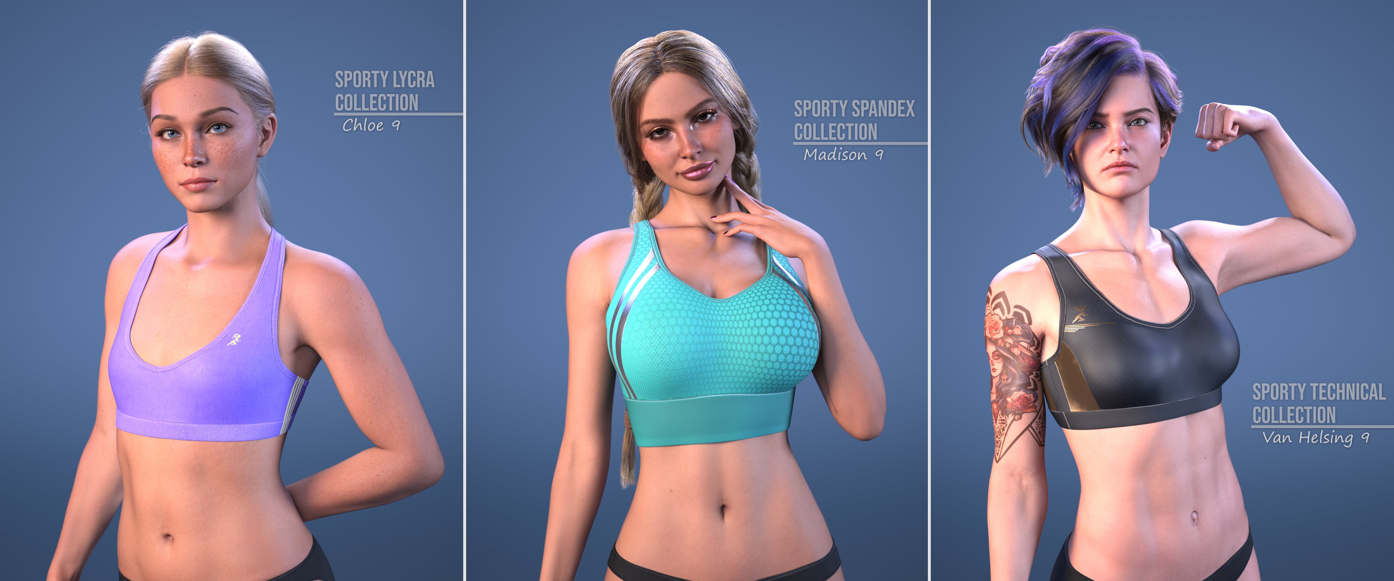 NG Cotton Bras Sporty Collection Volume 1