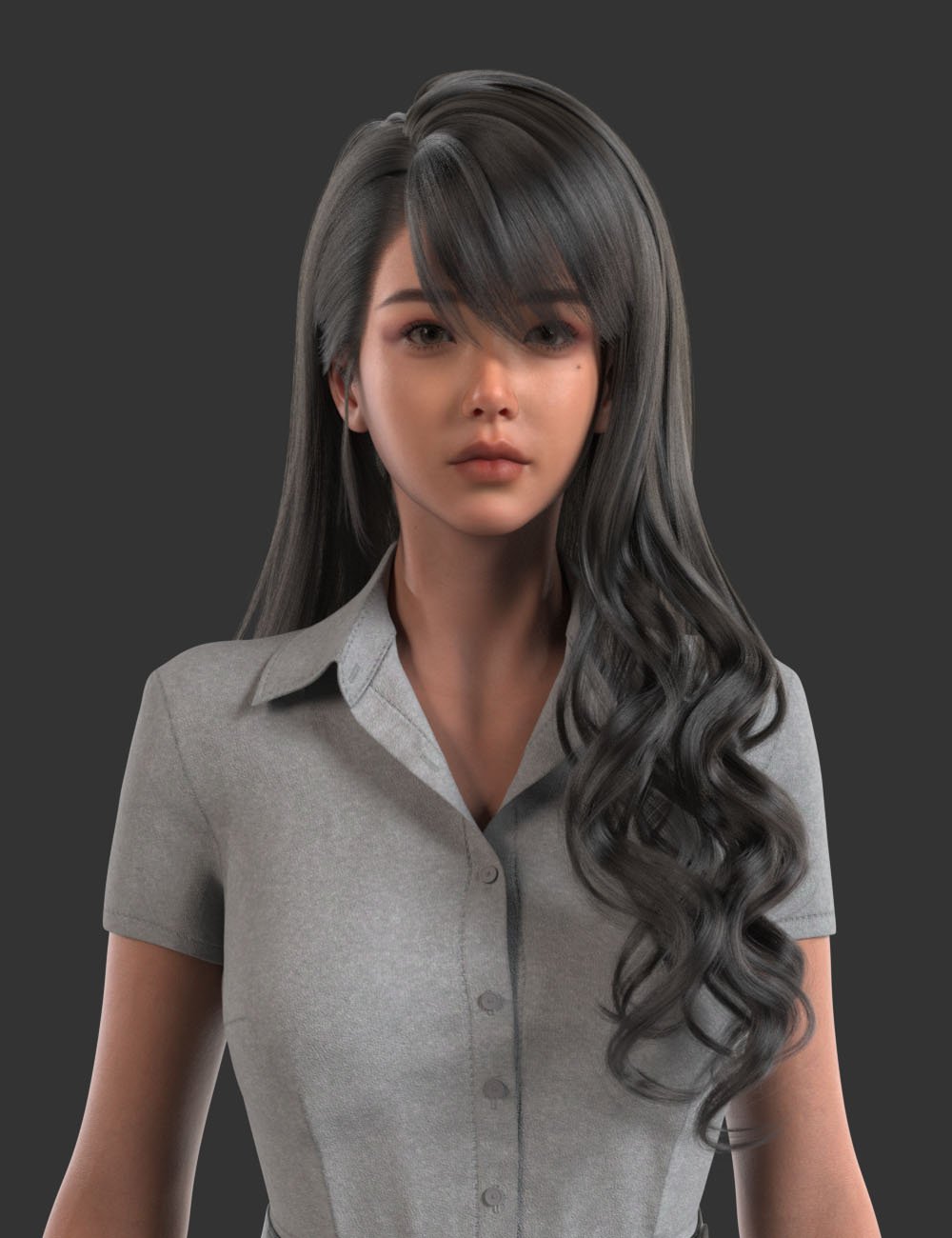 XYZ Half Hair for Genesis 9