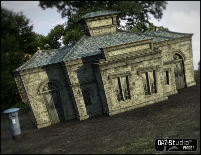 A Curious Bank A Curious Bank by: Jack Tomalin, 3D Models by Daz 3D
