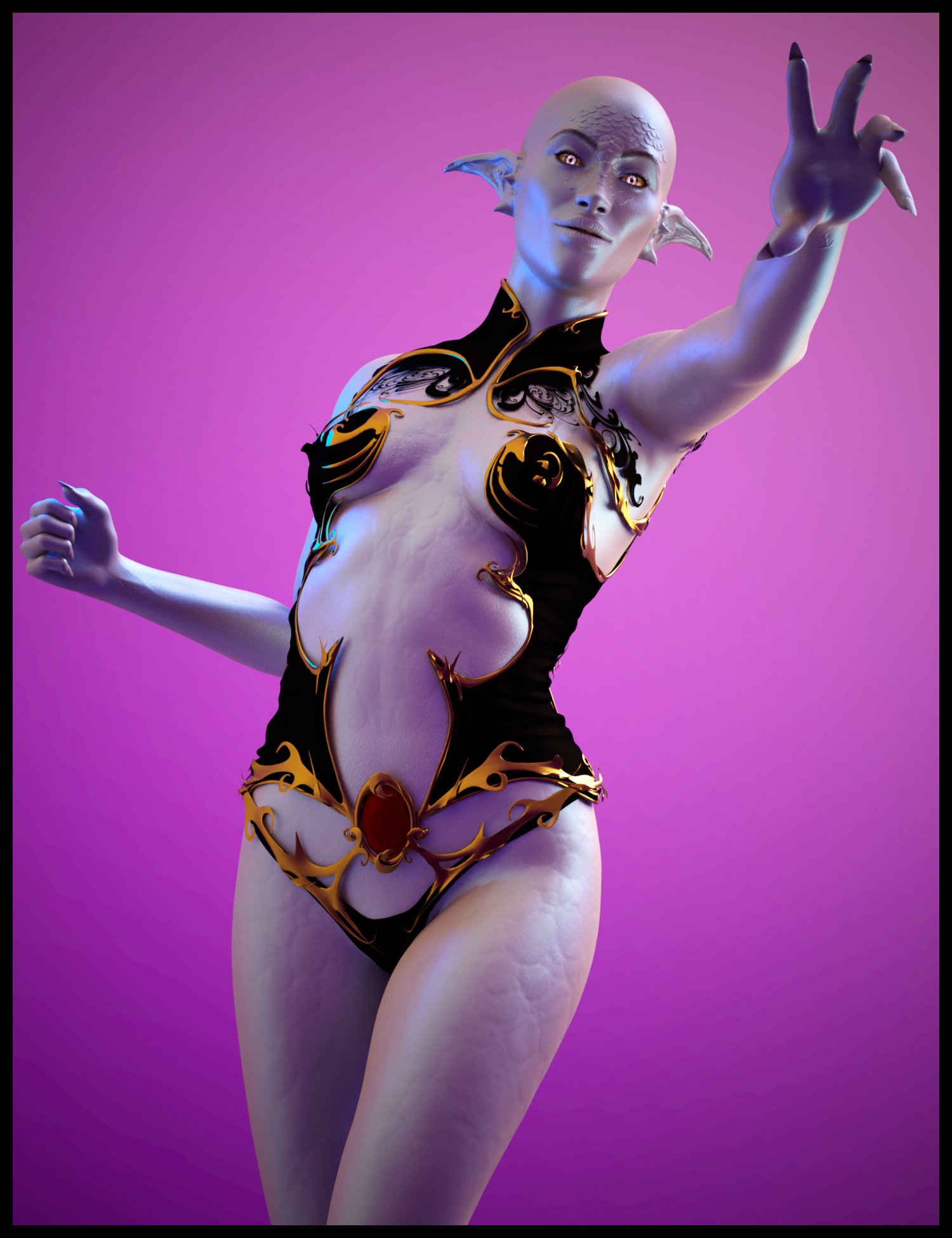 ND Drako Shapes for Genesis 9 by: Nathy Design, 3D Models by Daz 3D