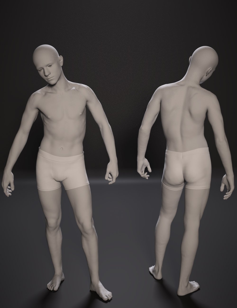 MM3D Teen Shapes for Genesis 9 Masculine