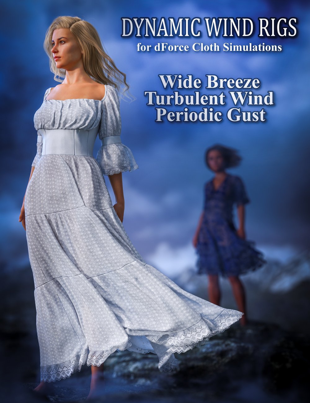 Dynamic Wind Rigs for dForce Cloth