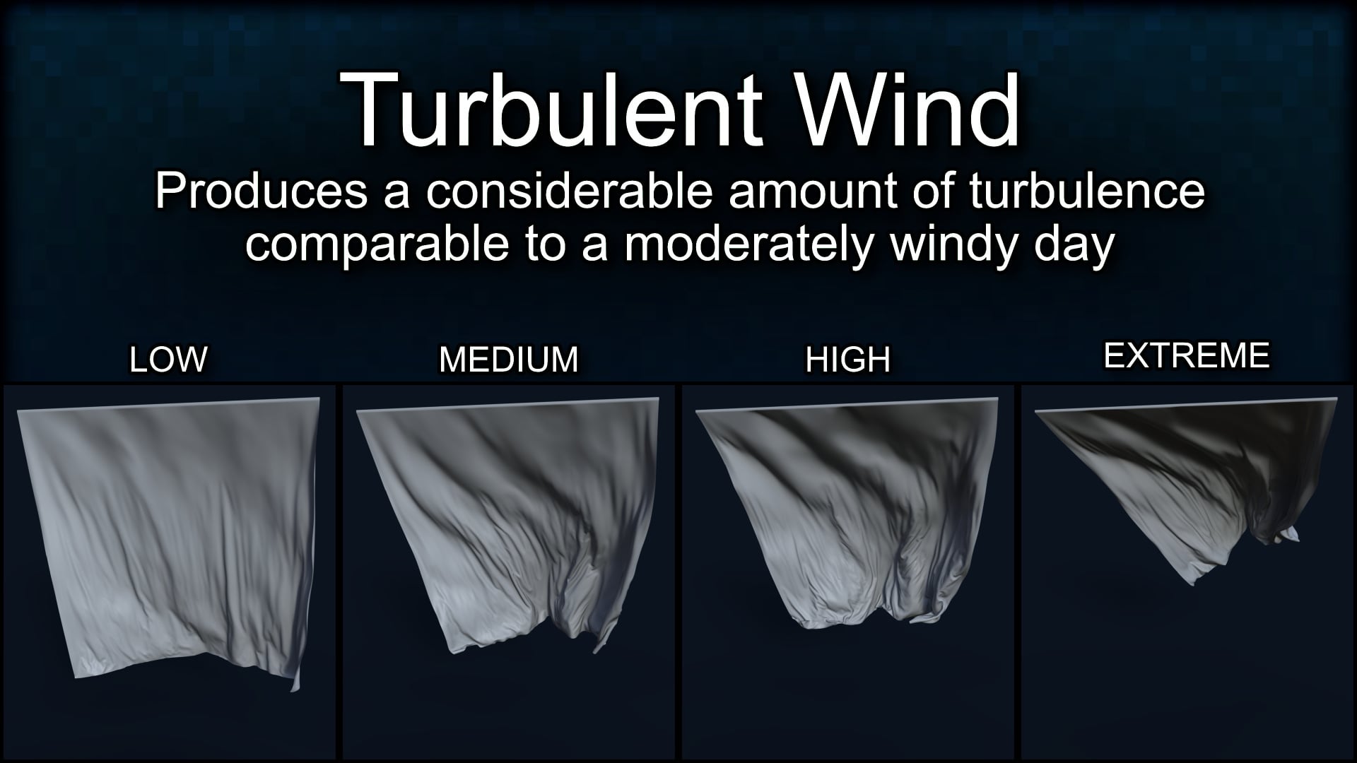 Dynamic Wind Rigs for dForce Cloth | Daz 3D