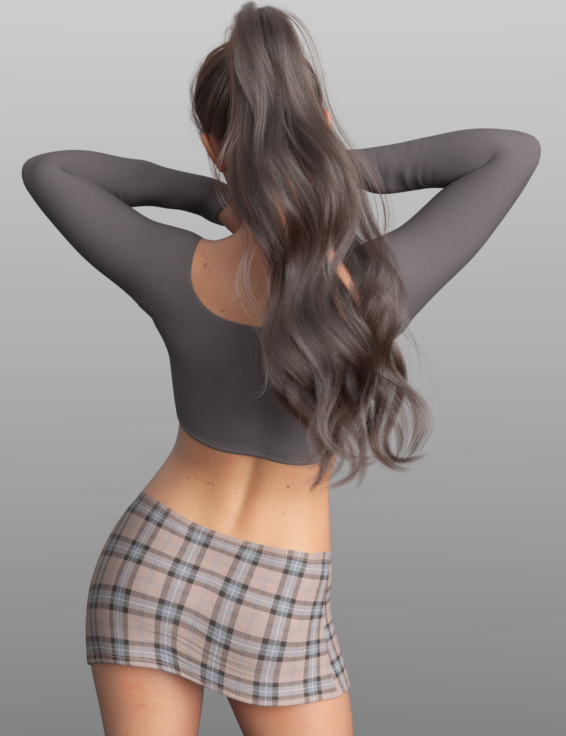 F3D Soft Rebel Outfit for Genesis 9 and Genesis 8