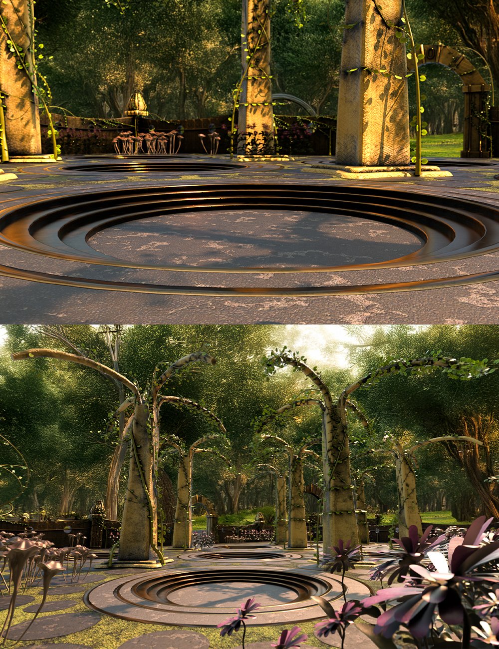 Fractal Wall by: Tesla3dCorp, 3D Models by Daz 3D