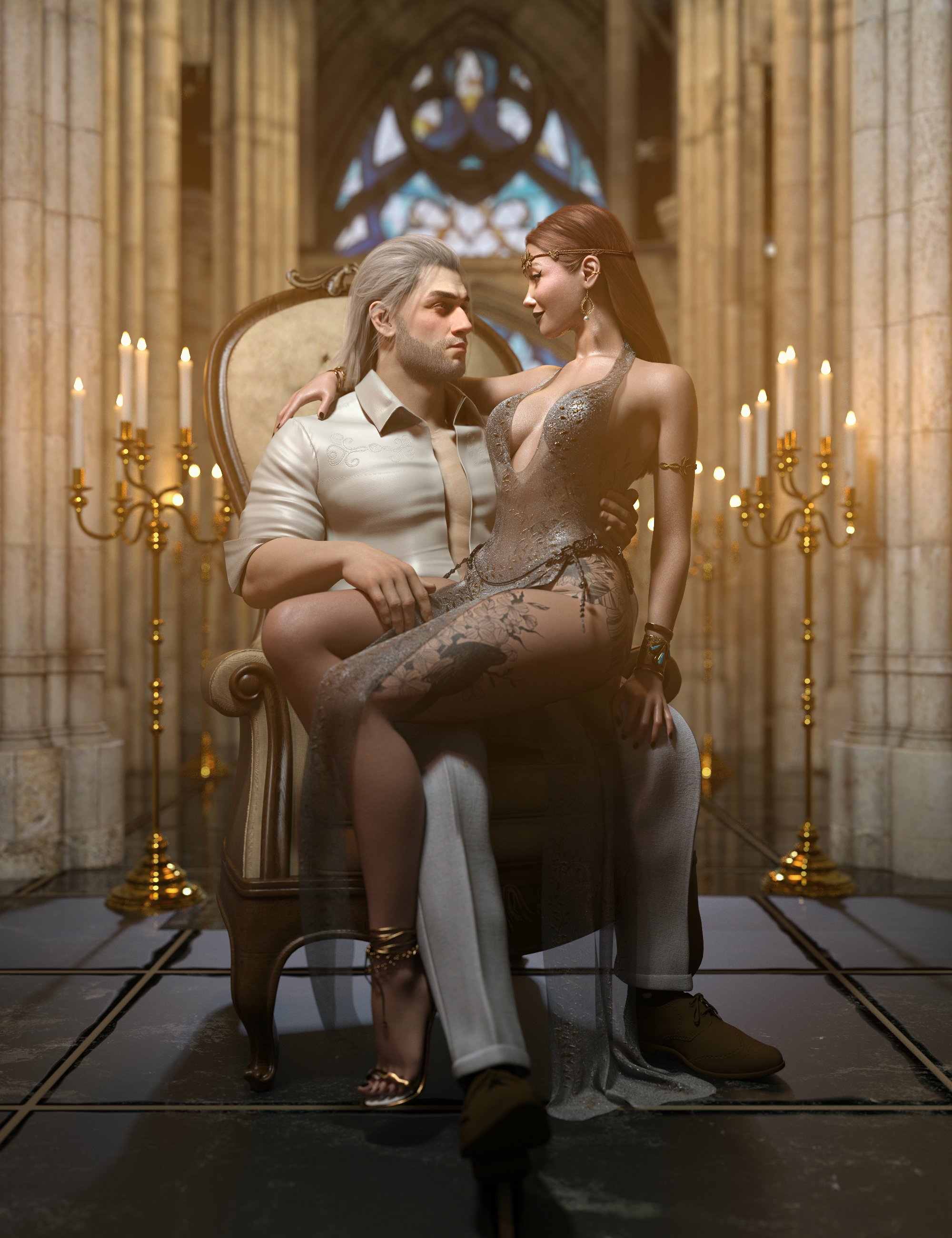 In His Arms Poses For Genesis 9 Masculine and Feminine by: 3D SugarCosmoXpression, 3D Models by Daz 3D