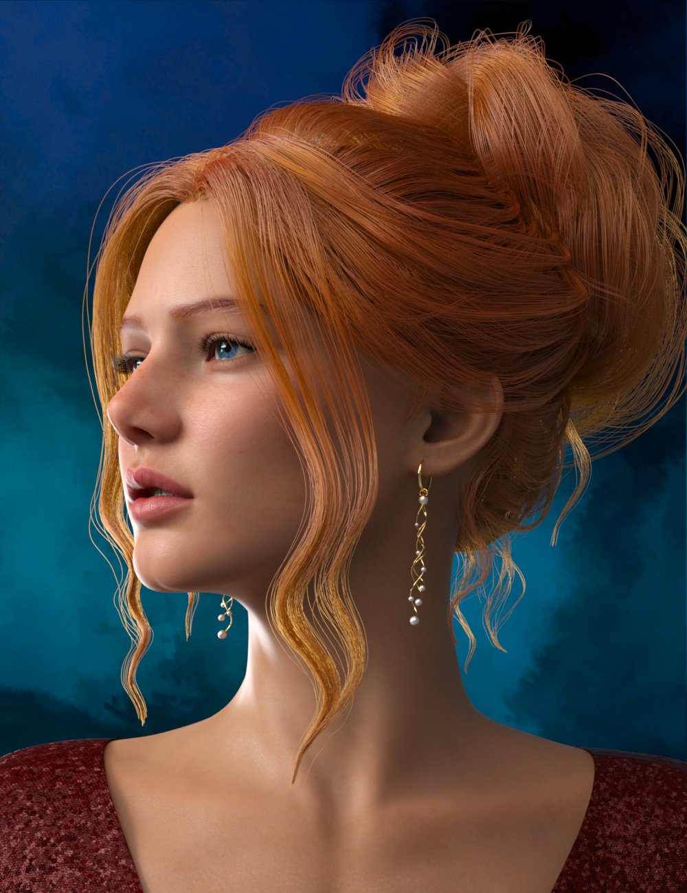 MSO Francesca HD for Genesis 9 Feminine