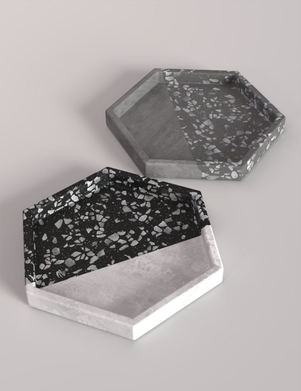 Member Festival Resin Trinket Tray Hex