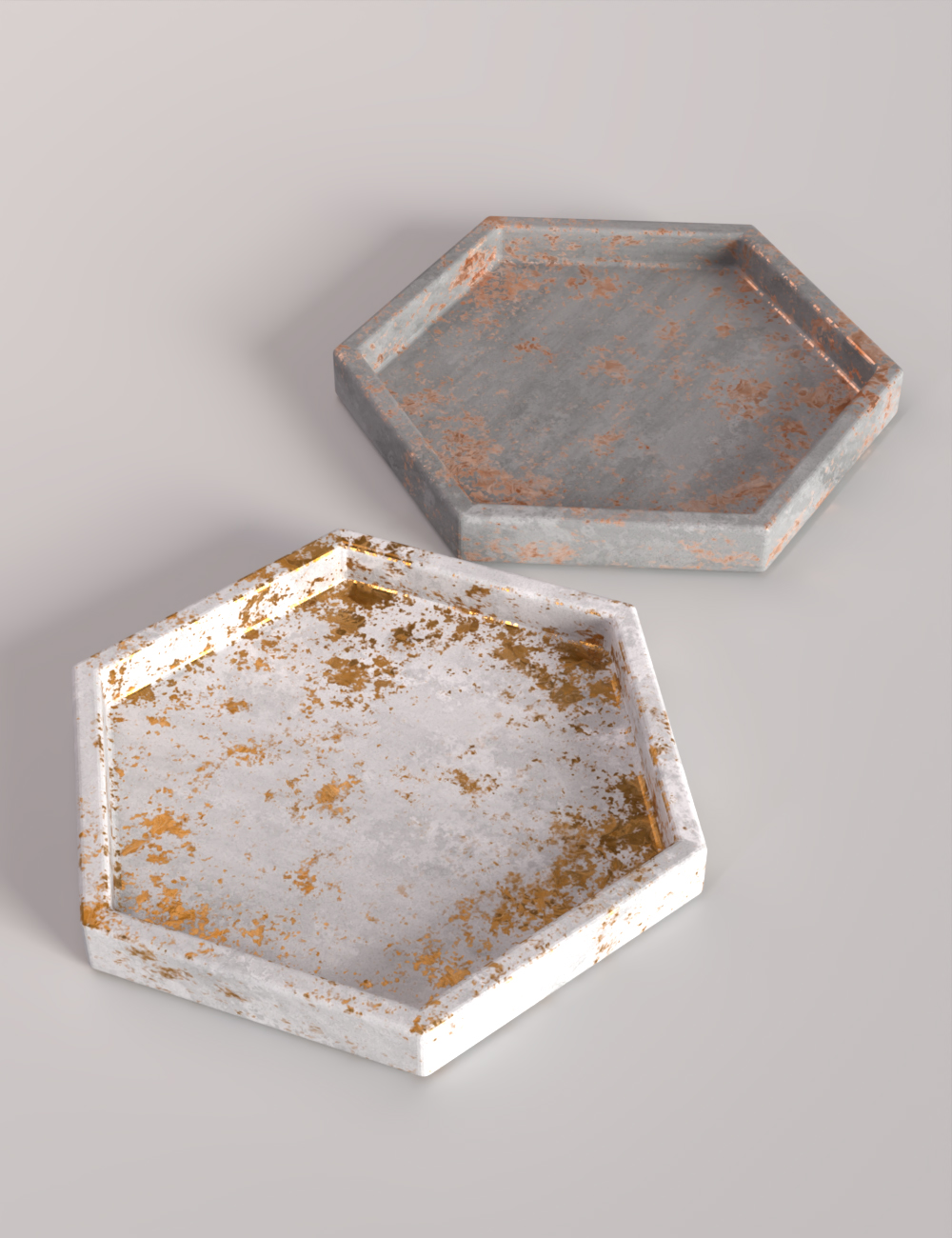 Member Festival Resin Trinket Tray Hex Addon