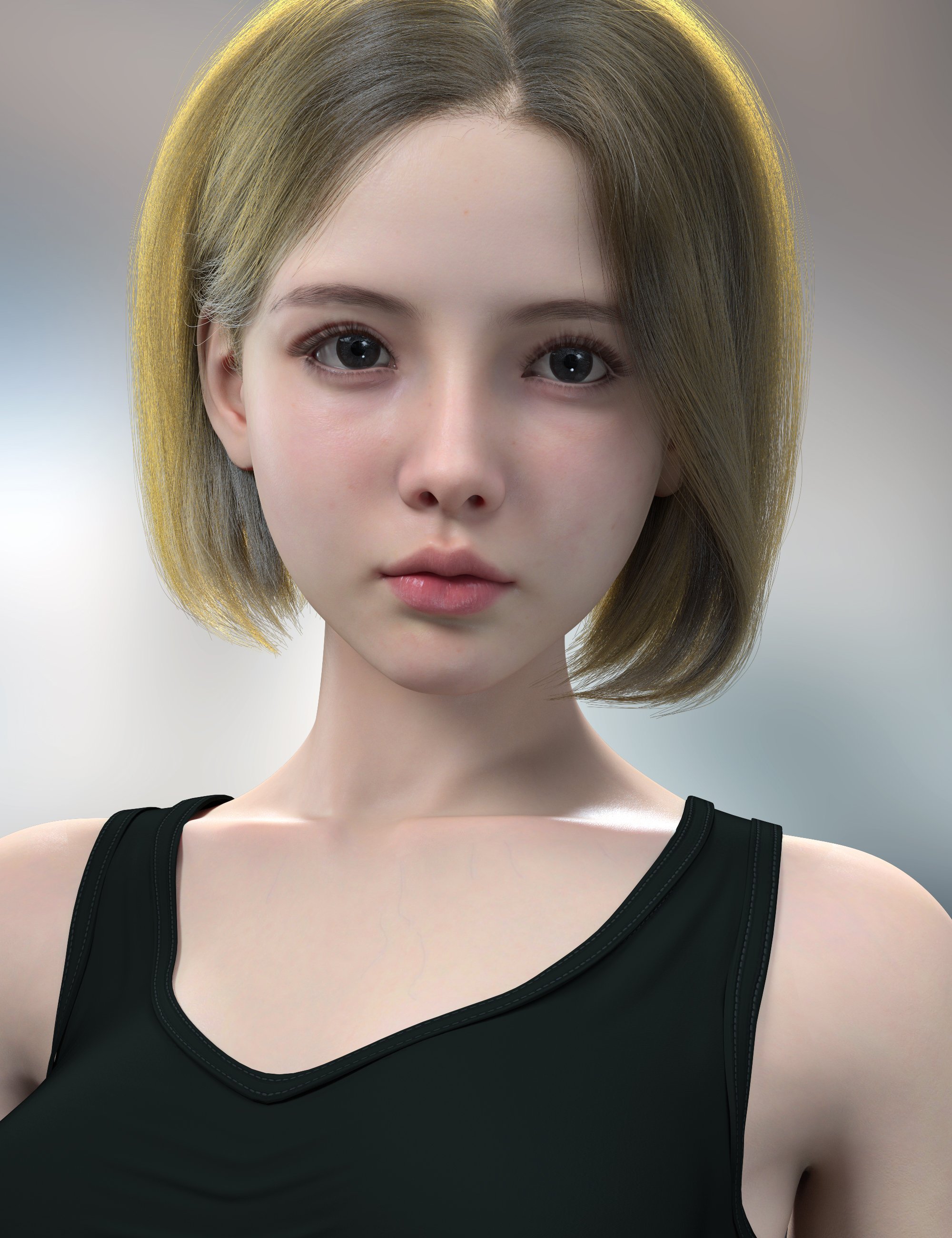 Vo Shiho HD for Genesis 9 by: VOOTW, 3D Models by Daz 3D