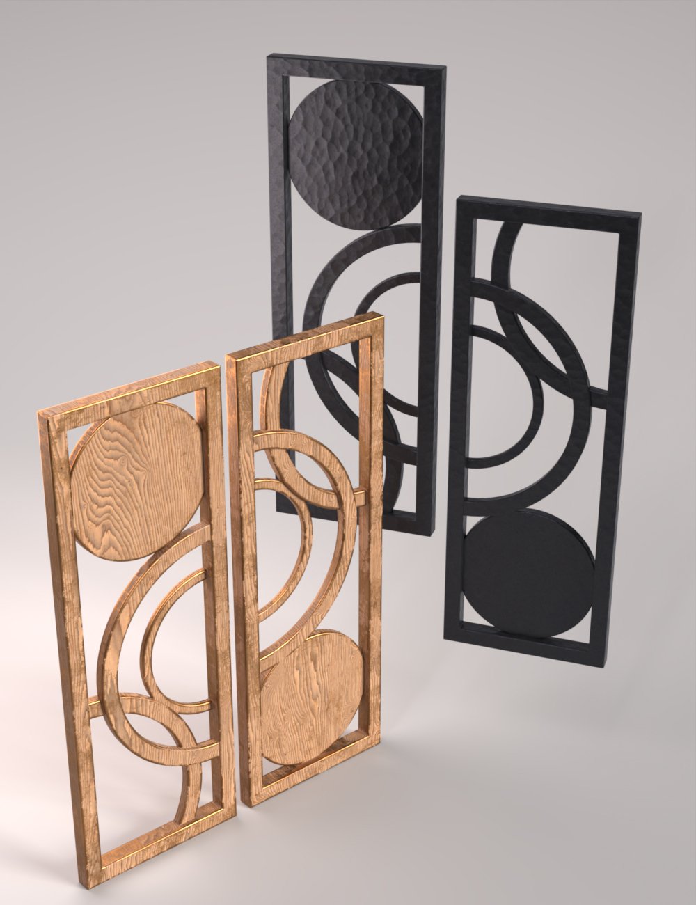 Member Festival Iron Wall Art by: Censored, 3D Models by Daz 3D