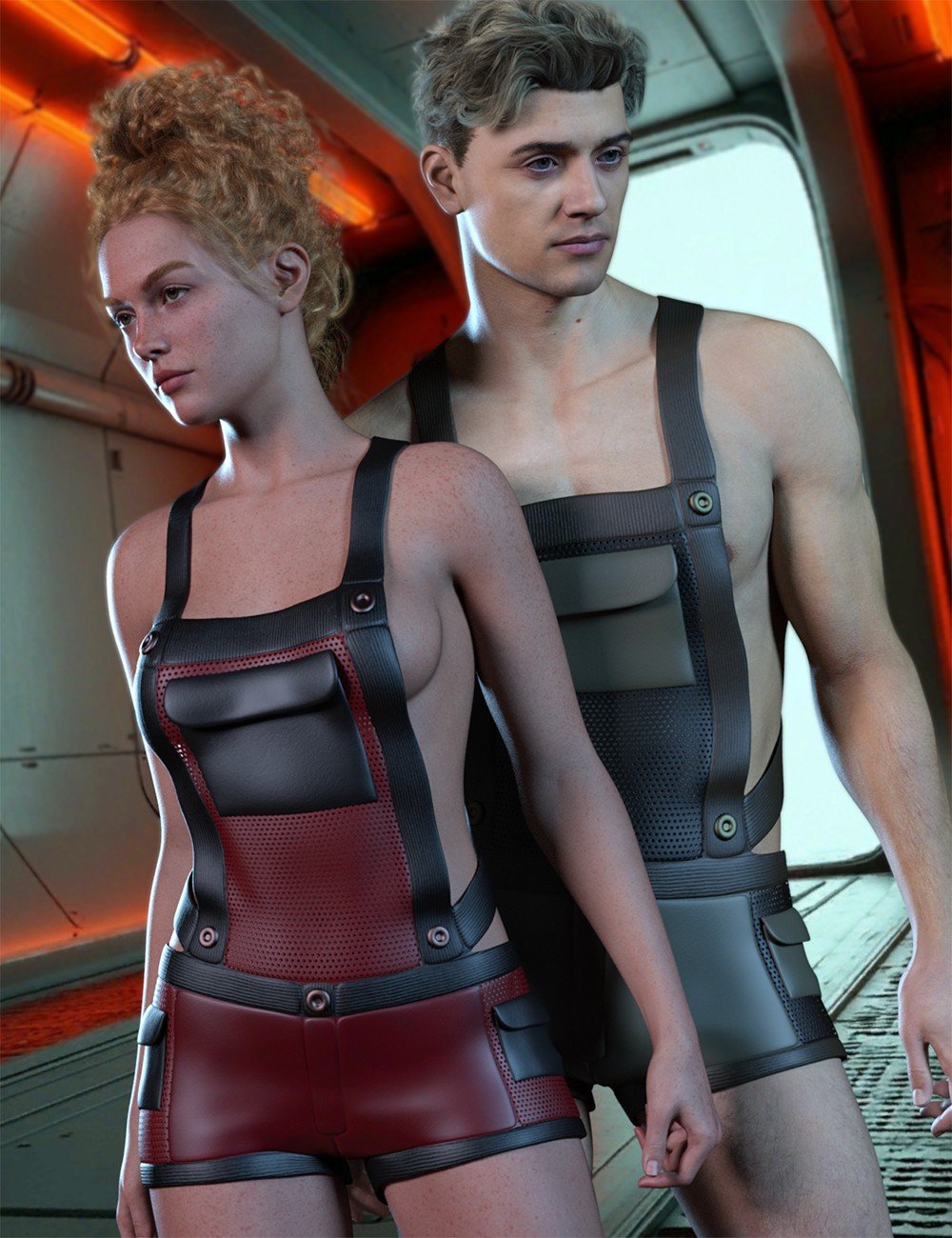 DZ Rogue Leather for Genesis 9 DZ Rogue Leather for Genesis 9