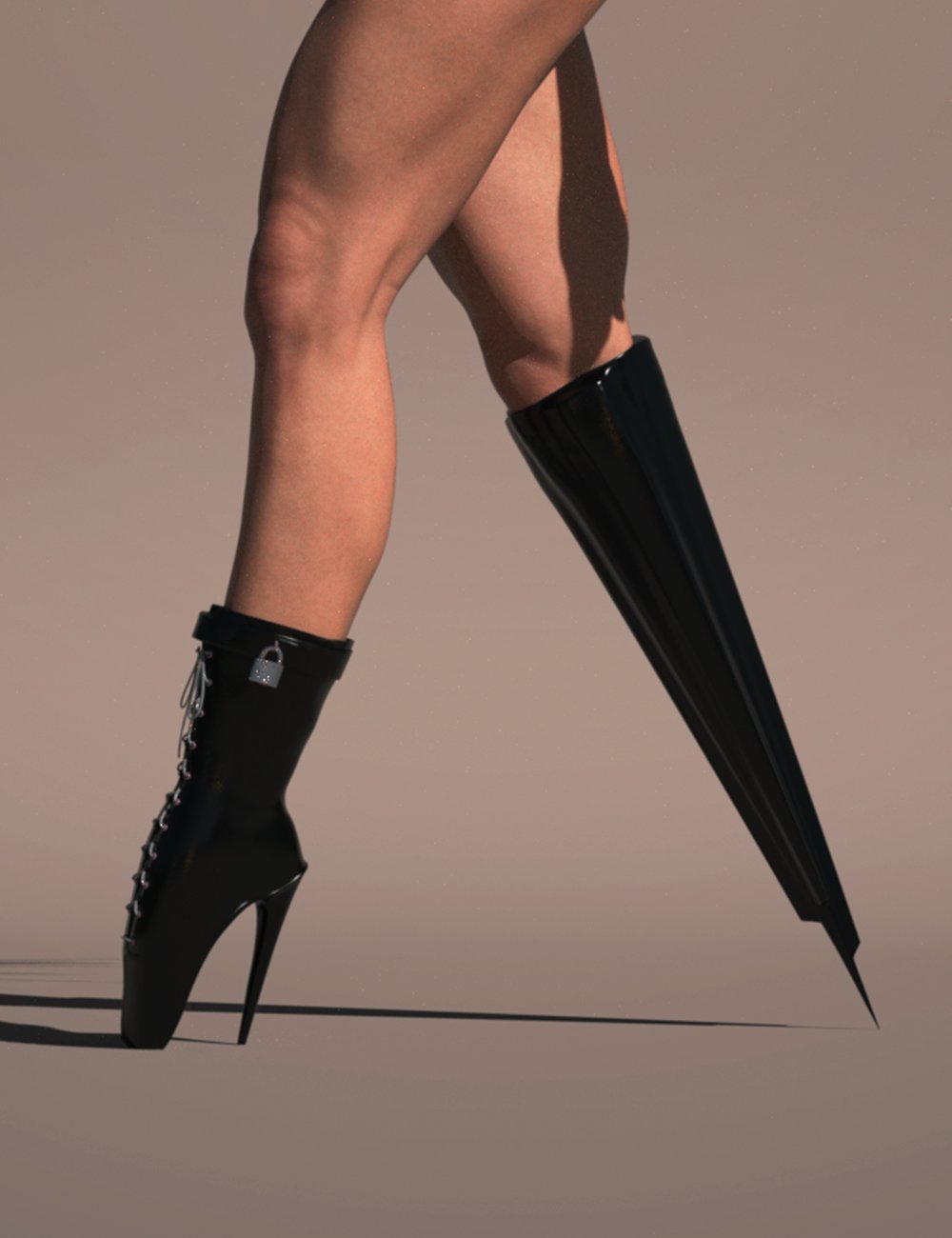 Bionic Footwear for Genesis 9 by: Chrryt, 3D Models by Daz 3D