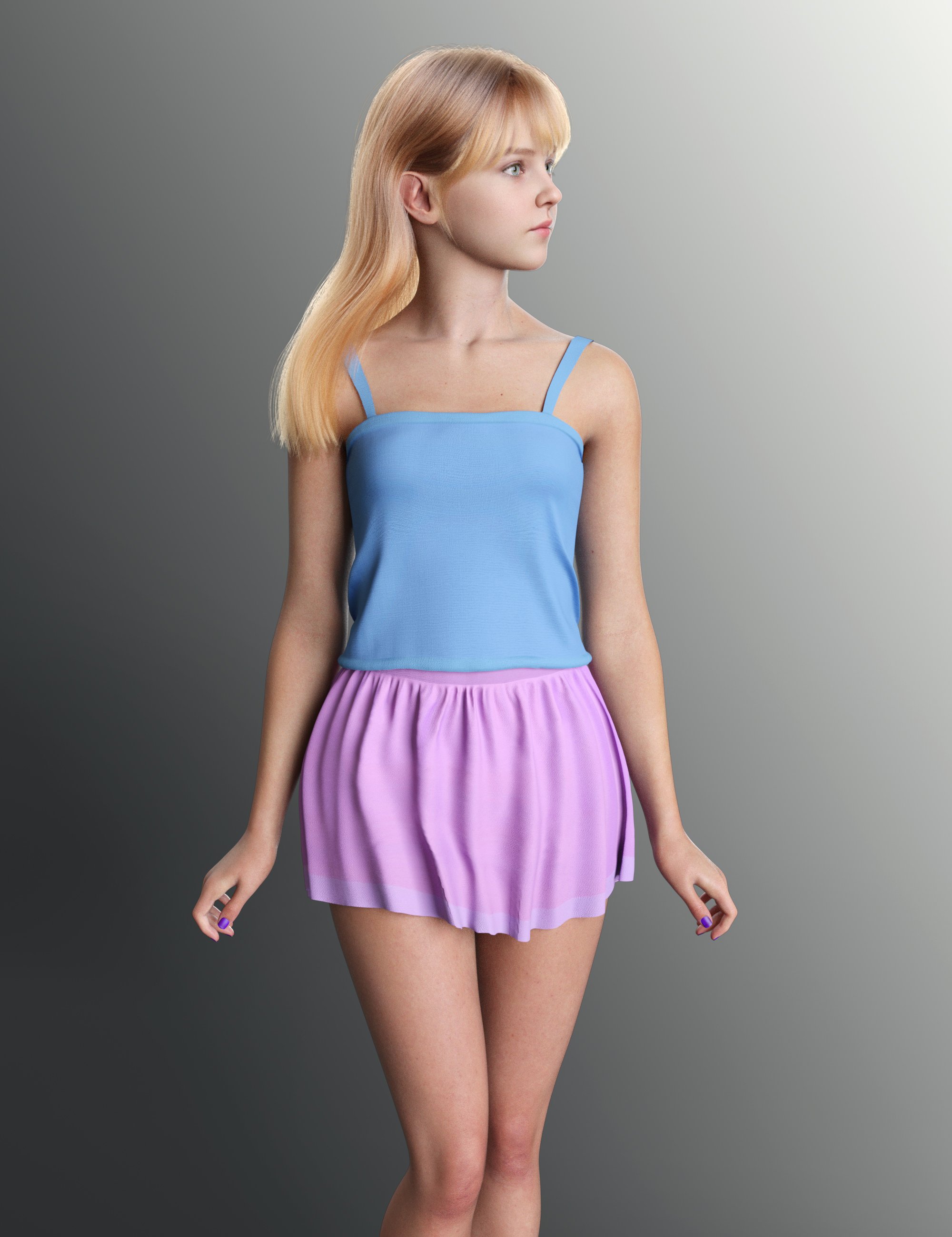 dForce MB Casual Short Clothes Genesis 9 Feminine