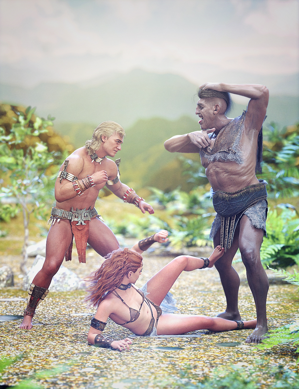 PTF Troublemaker Poses for Genesis 9 by: PixelTizzyFit, 3D Models by Daz 3D