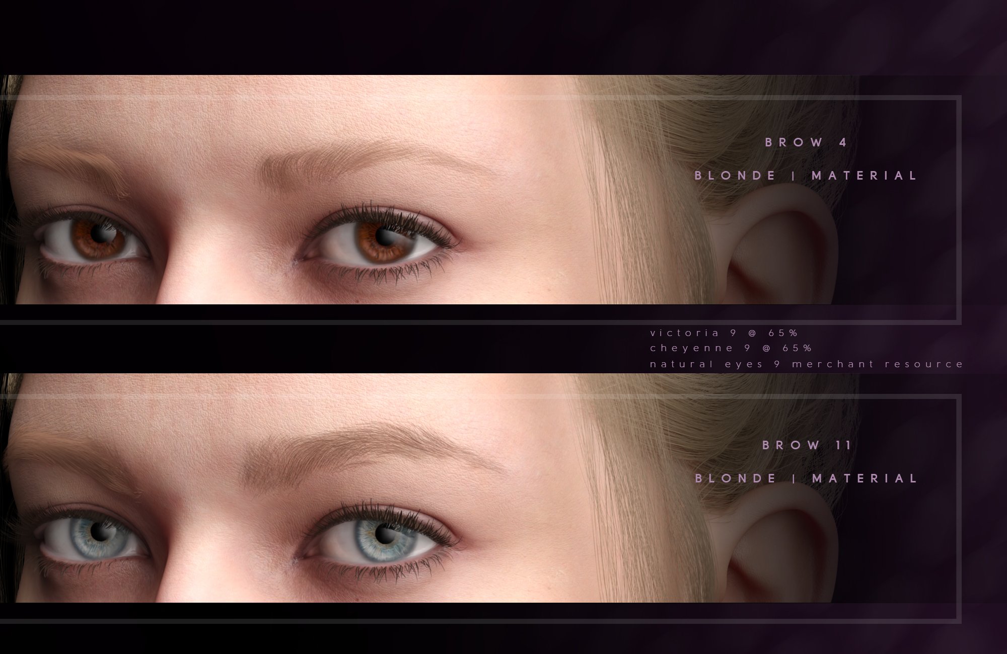 Beautiful Brows 9 Merchant Resource For Genesis 9