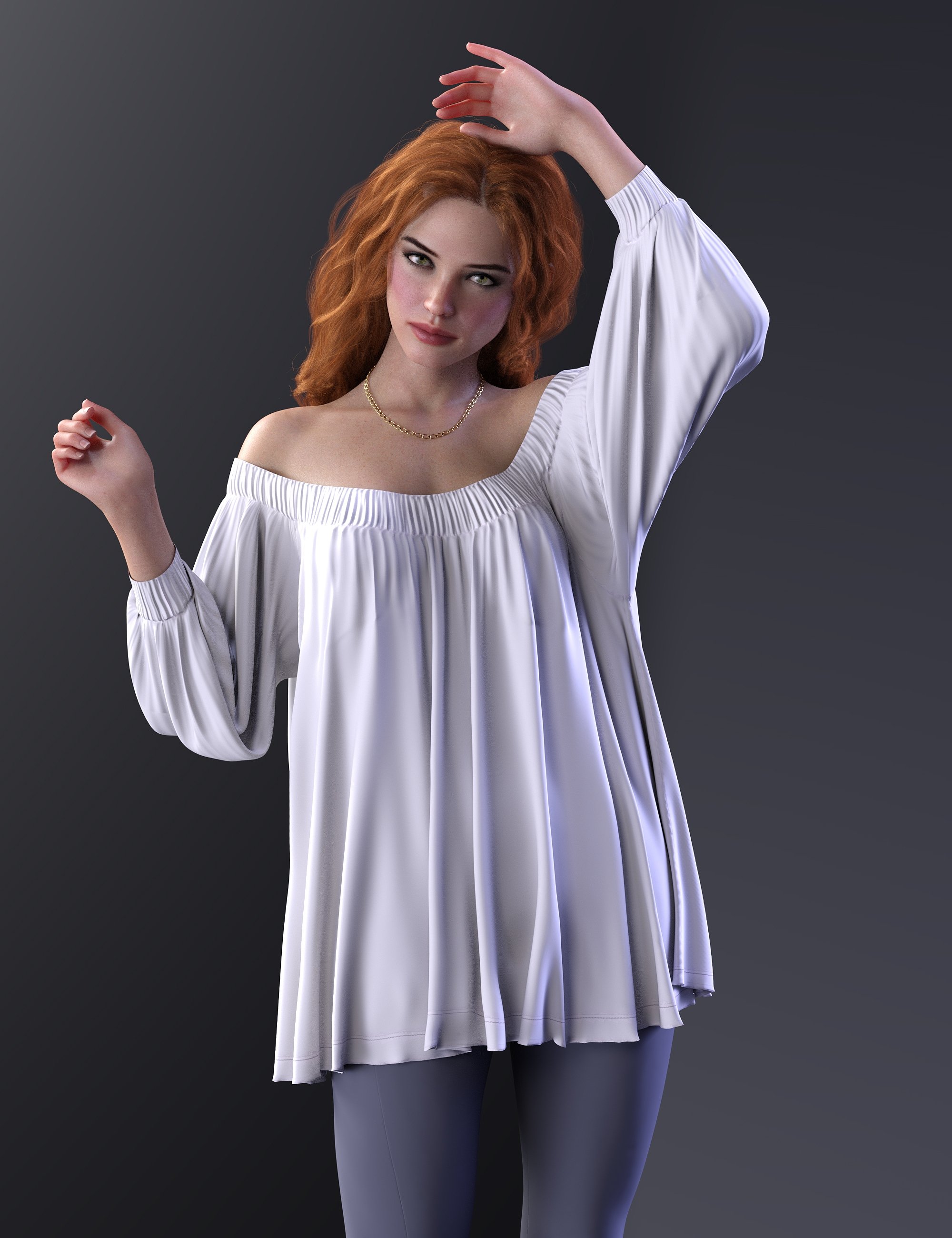 MbM dForce Breezy Fall Outfit for Genesis 9