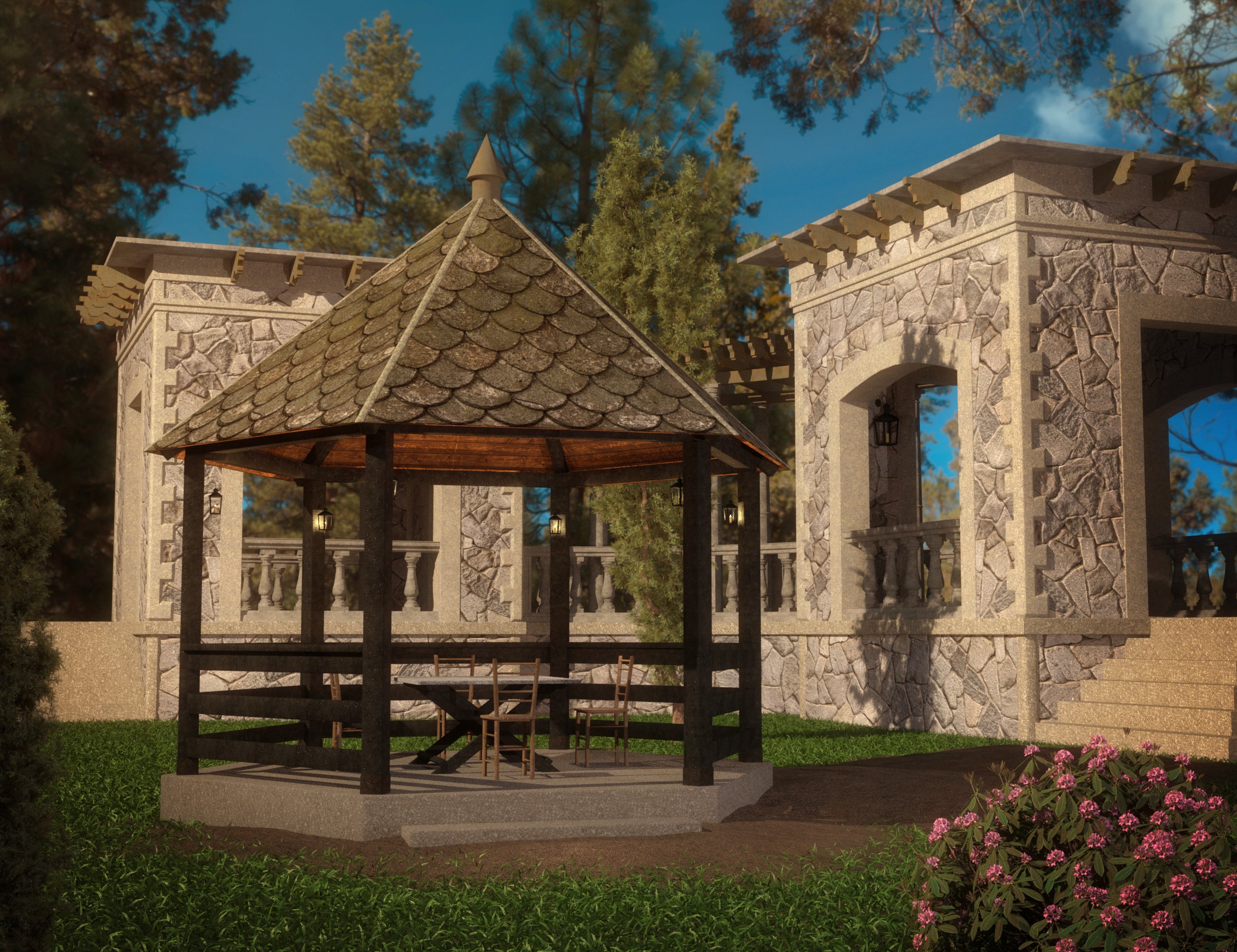 Enchanted Portal Gazebo