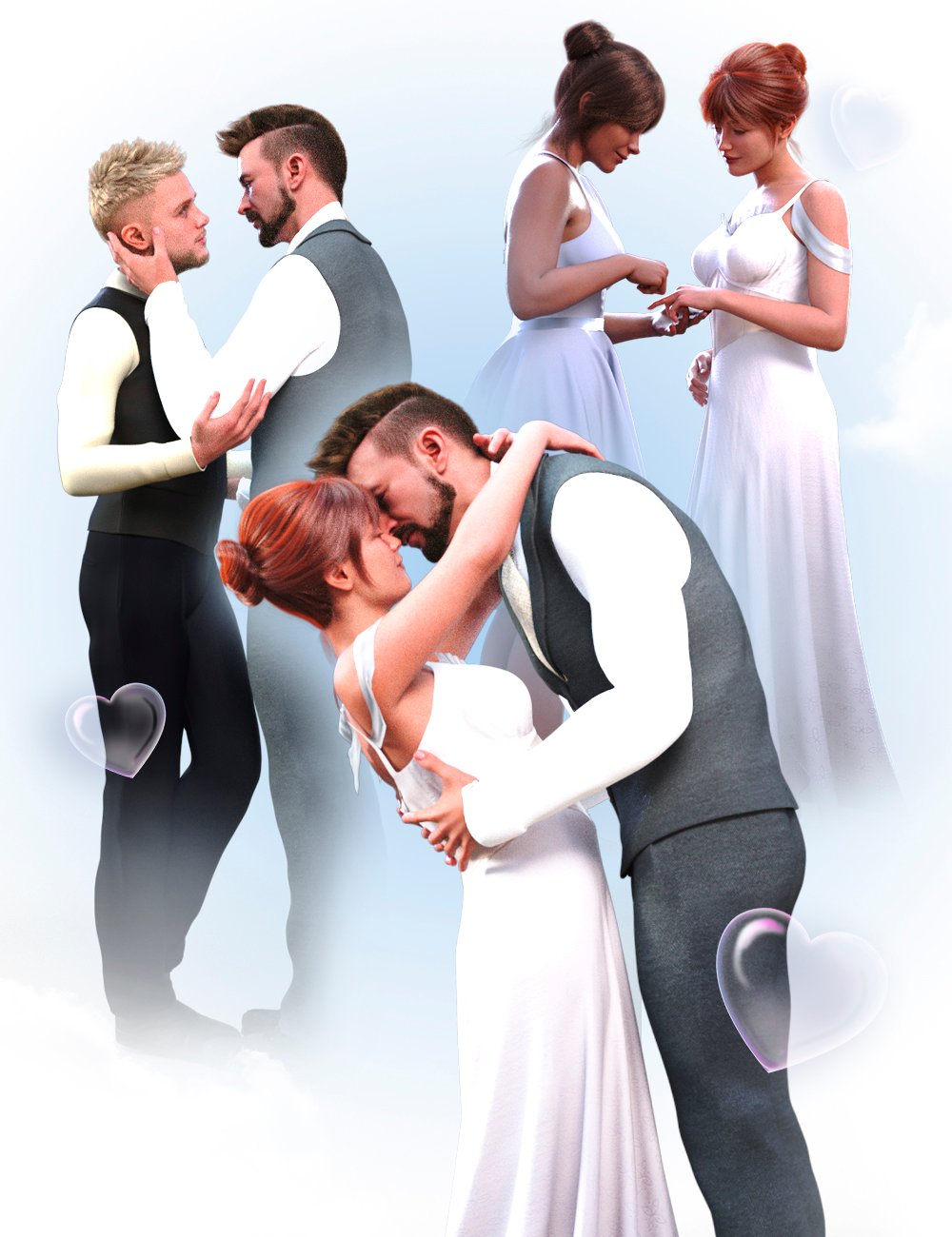 LA Say Yes Poses for Genesis 9 and 8