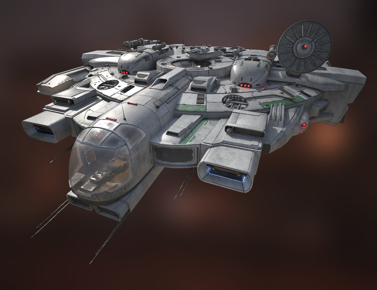 XI Extrasolar Spaceship