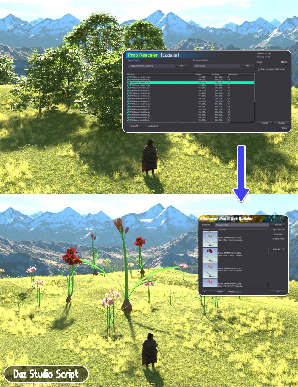 Prop Rescaler - An Alienator Pro Companion by: Code 66, 3D Models by Daz 3D