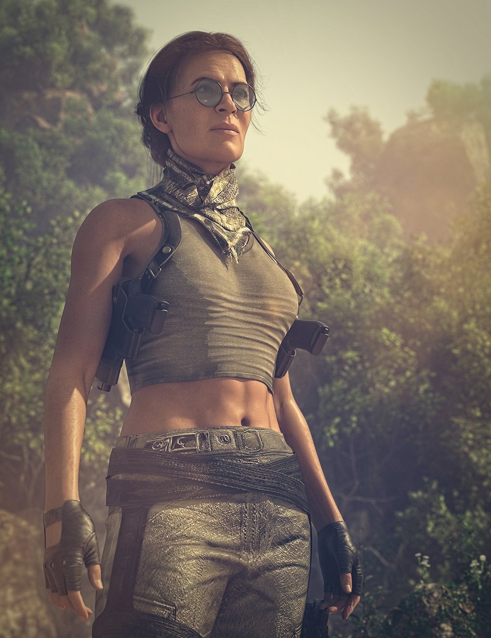FN Elara Croft HD for Genesis 9