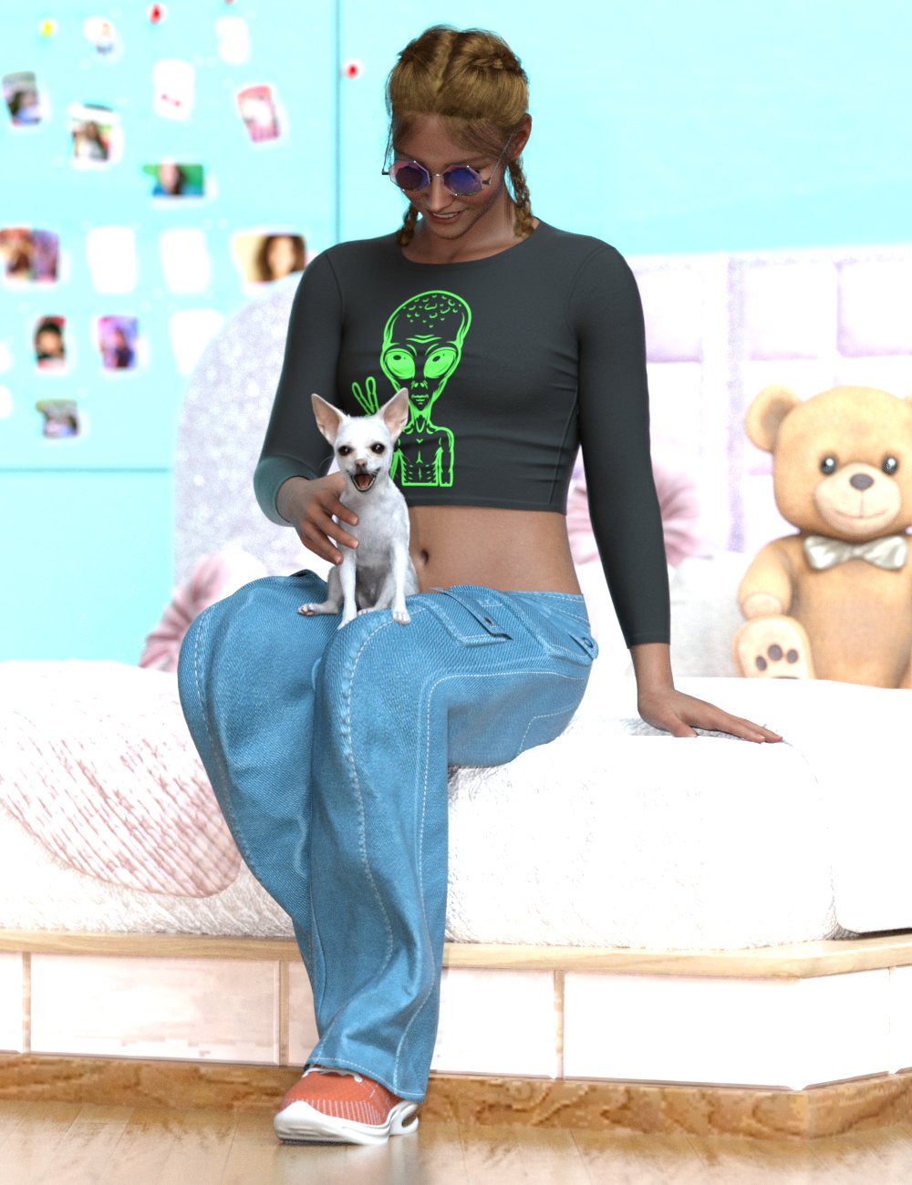 Ho Chihuahua Poses for Genesis 9 and AM´s Chihuahua