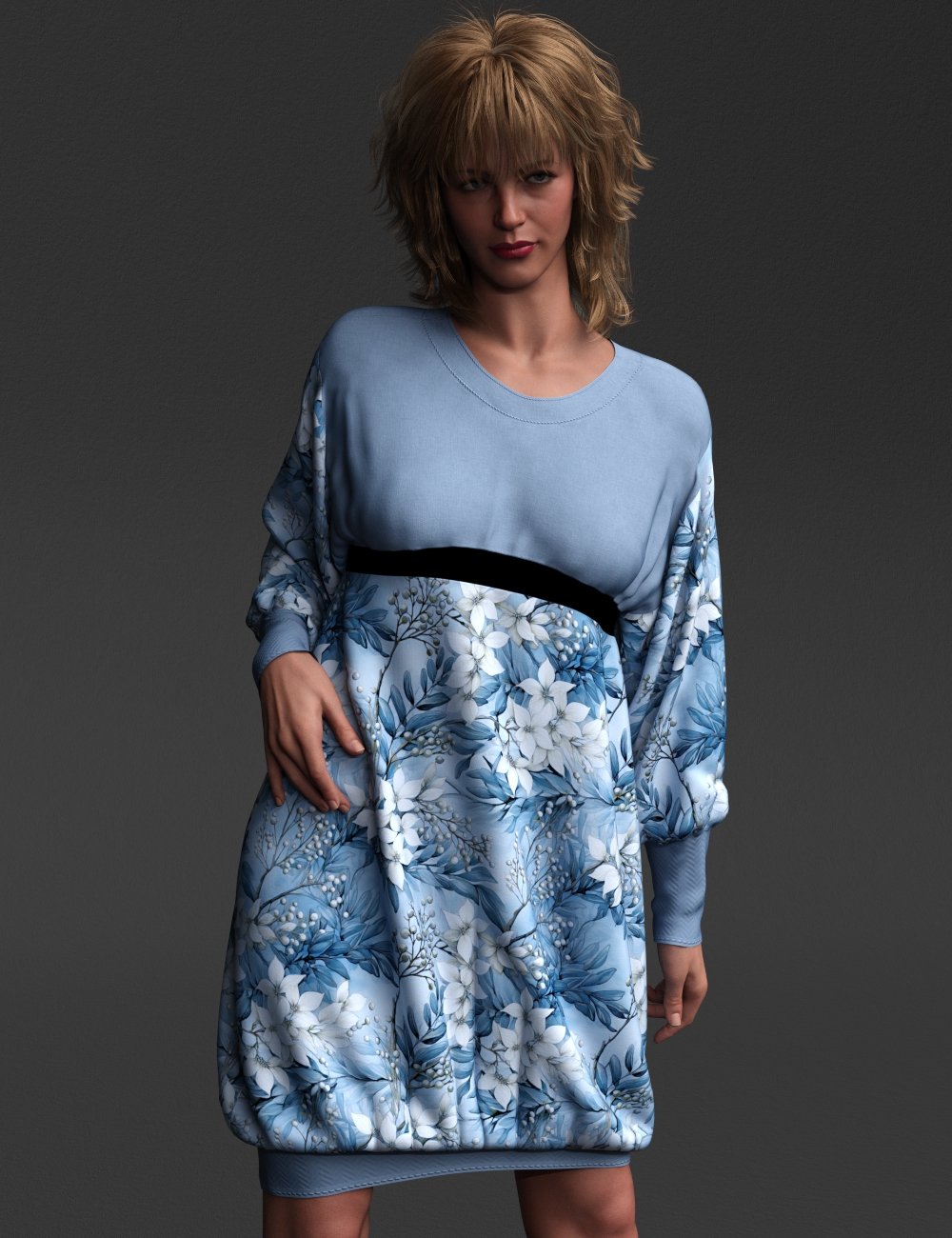 dForce Charisma Dress for Genesis 9 Female