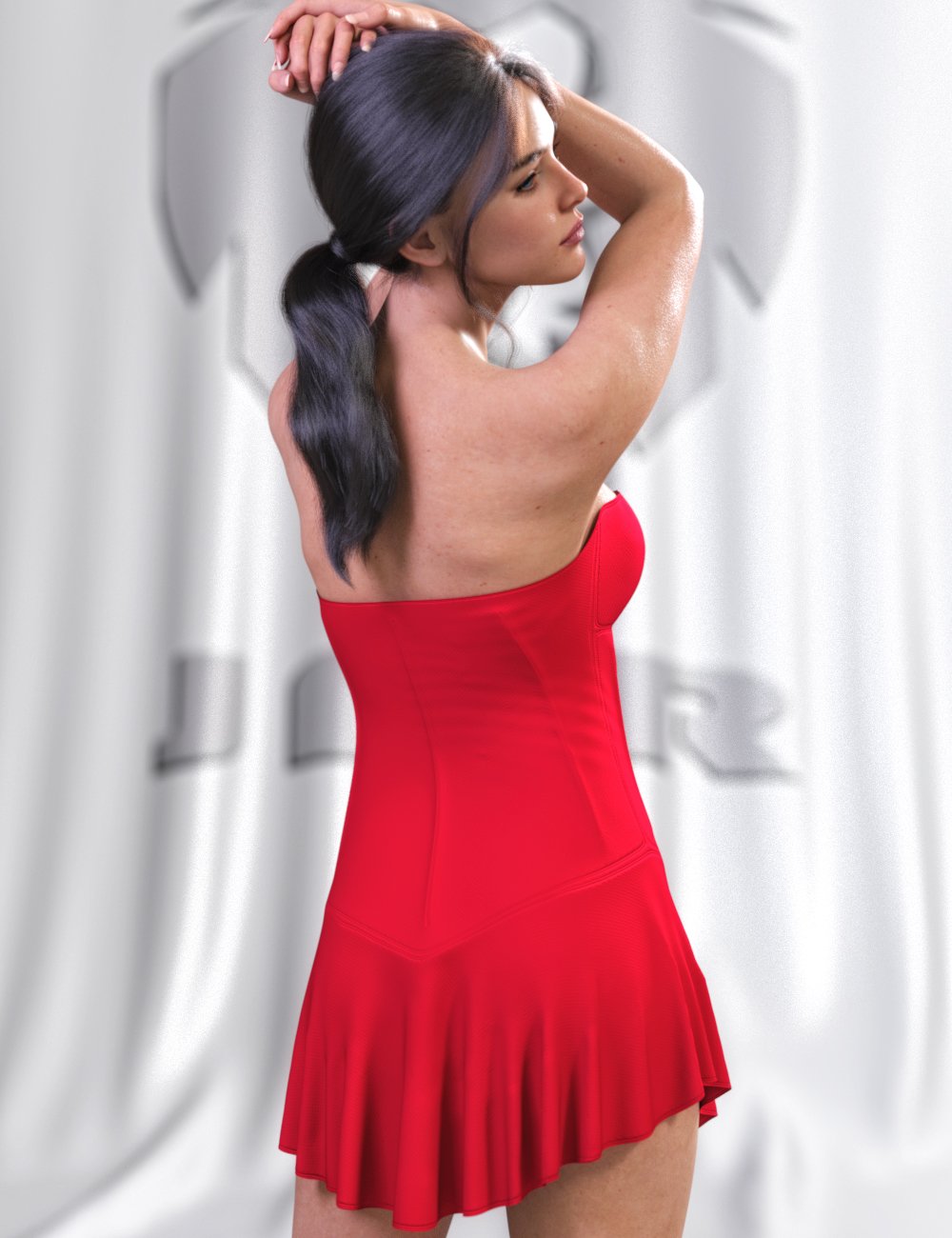 JMR dForce Steffi Dress for Genesis 9 and 8 Female