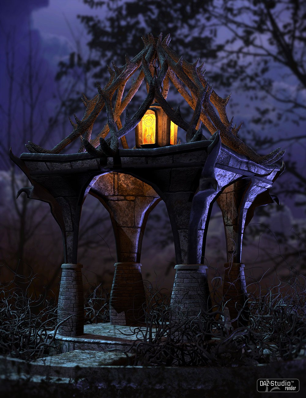 Grimbriar Arbor Grimbriar Arbor by: Orestes Graphics, 3D Models by Daz 3D