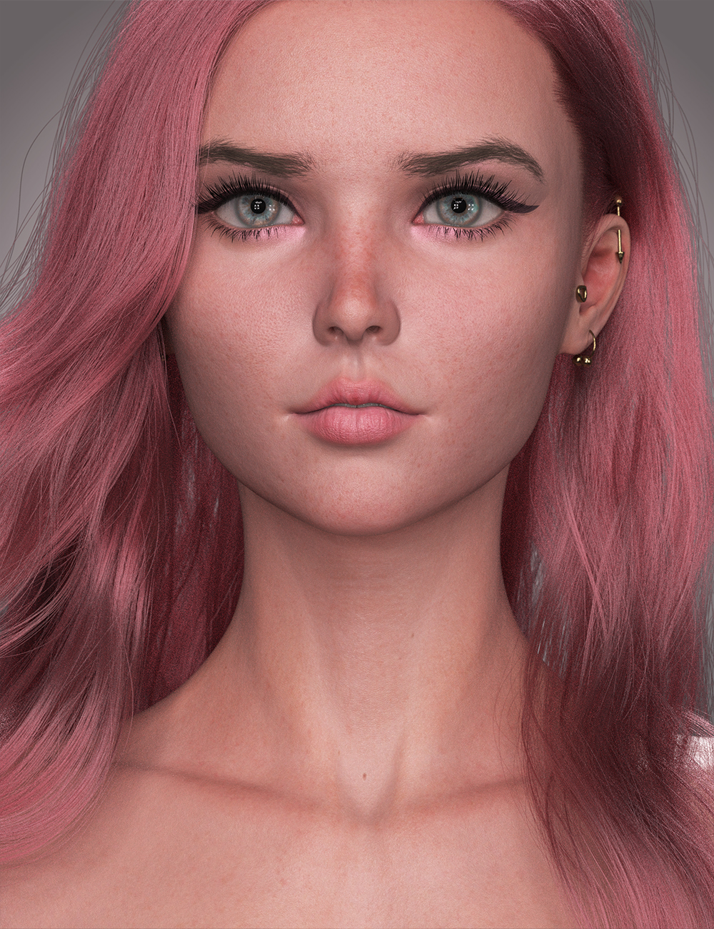 Celeste HD for Genesis 9 by: Chrryt, 3D Models by Daz 3D