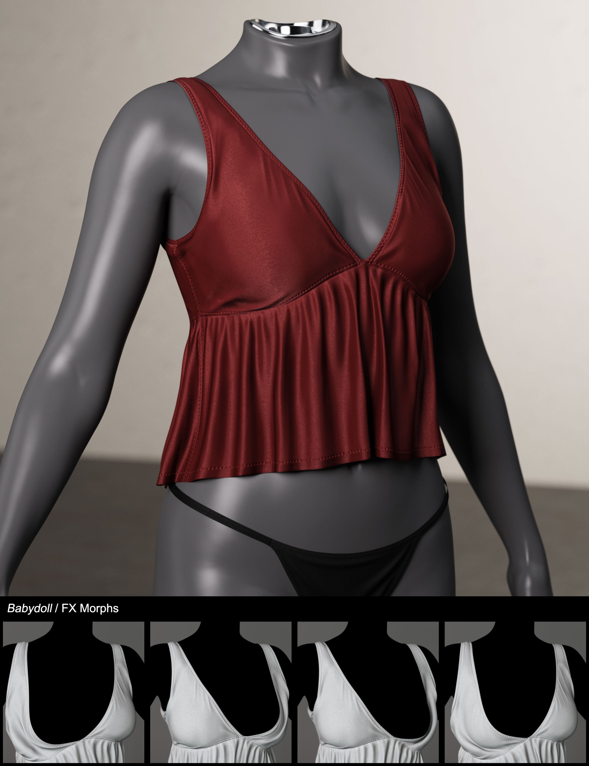 dForce 9-in-10 Sleepwear Wardrobe for Genesis 9