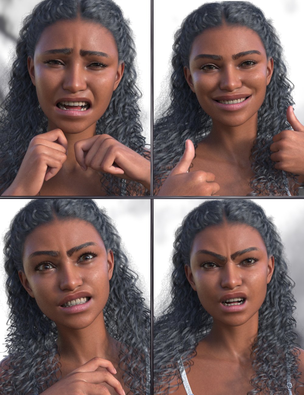 JW Fantasy Life Expressions for Kayla 9 JW Fantasy Life Expressions for Kayla 9 by: JWolf, 3D Models by Daz 3D