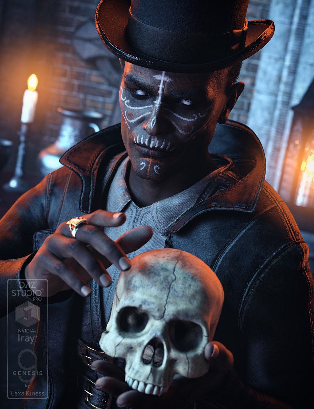 Samadeh Vevenor HD for Genesis 9 by: Lexa Kiness, 3D Models by Daz 3D