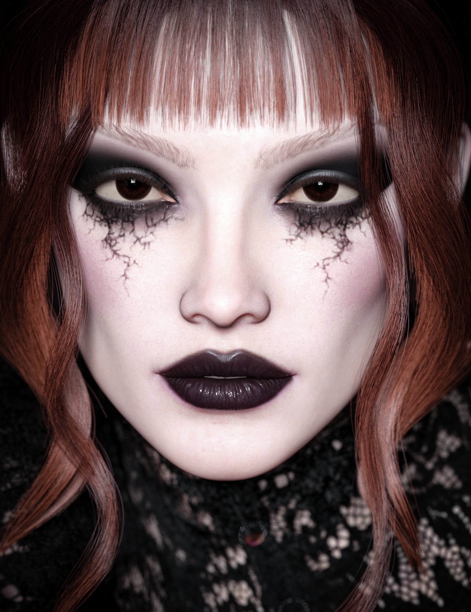 CB Delphine HD For Genesis 9 by: CynderBlue, 3D Models by Daz 3D