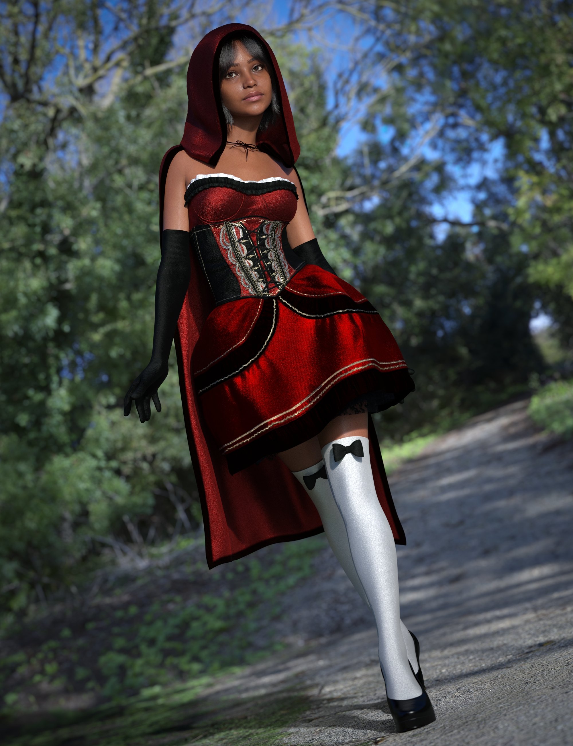 dForce Woodland Fantasy Outfit for Genesis 9 dForce Woodland Fantasy Outfit for Genesis 9 by: Barbara BrundonUmblefugly, 3D Models by Daz 3D