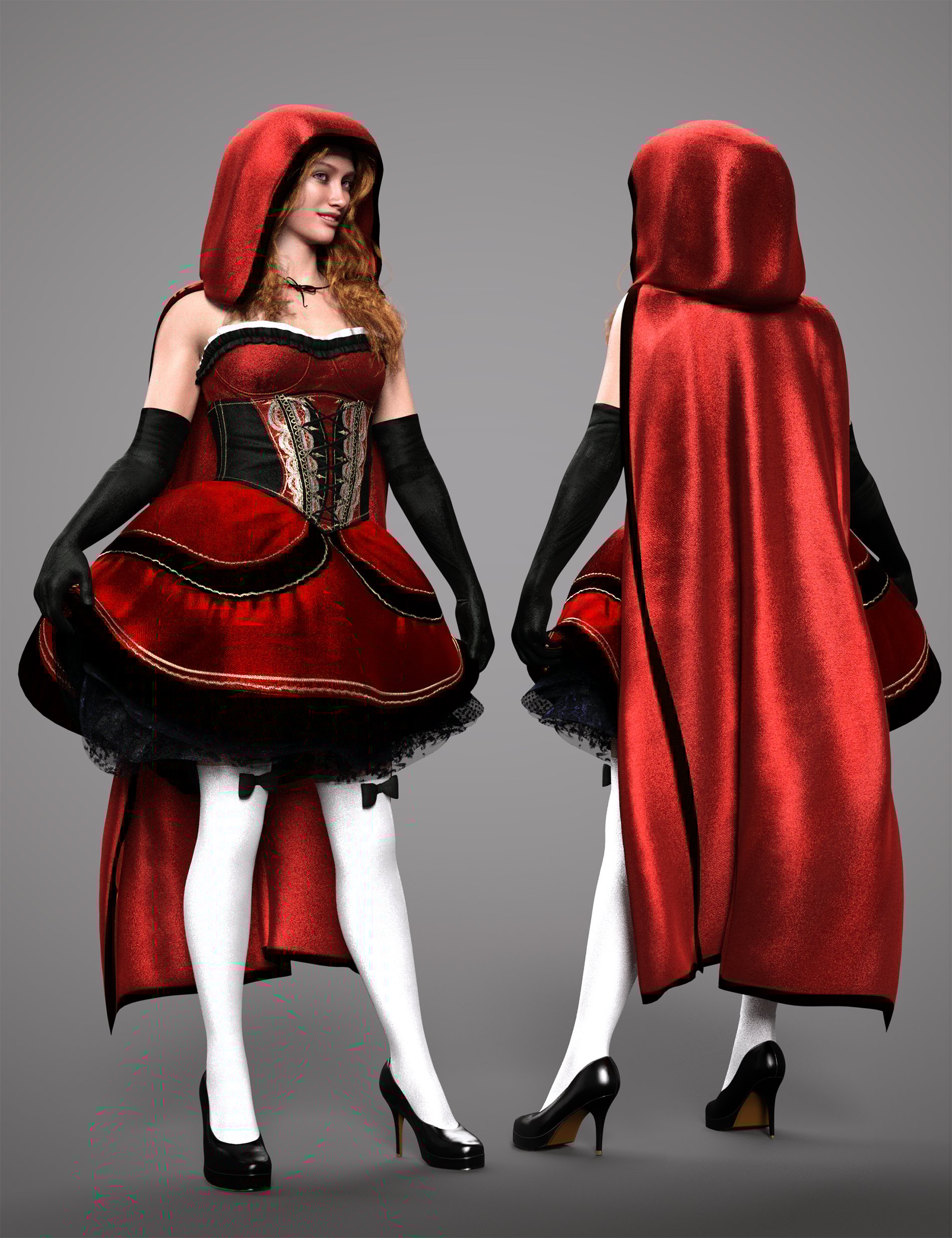 dForce Woodland Fantasy Outfit for Genesis 9