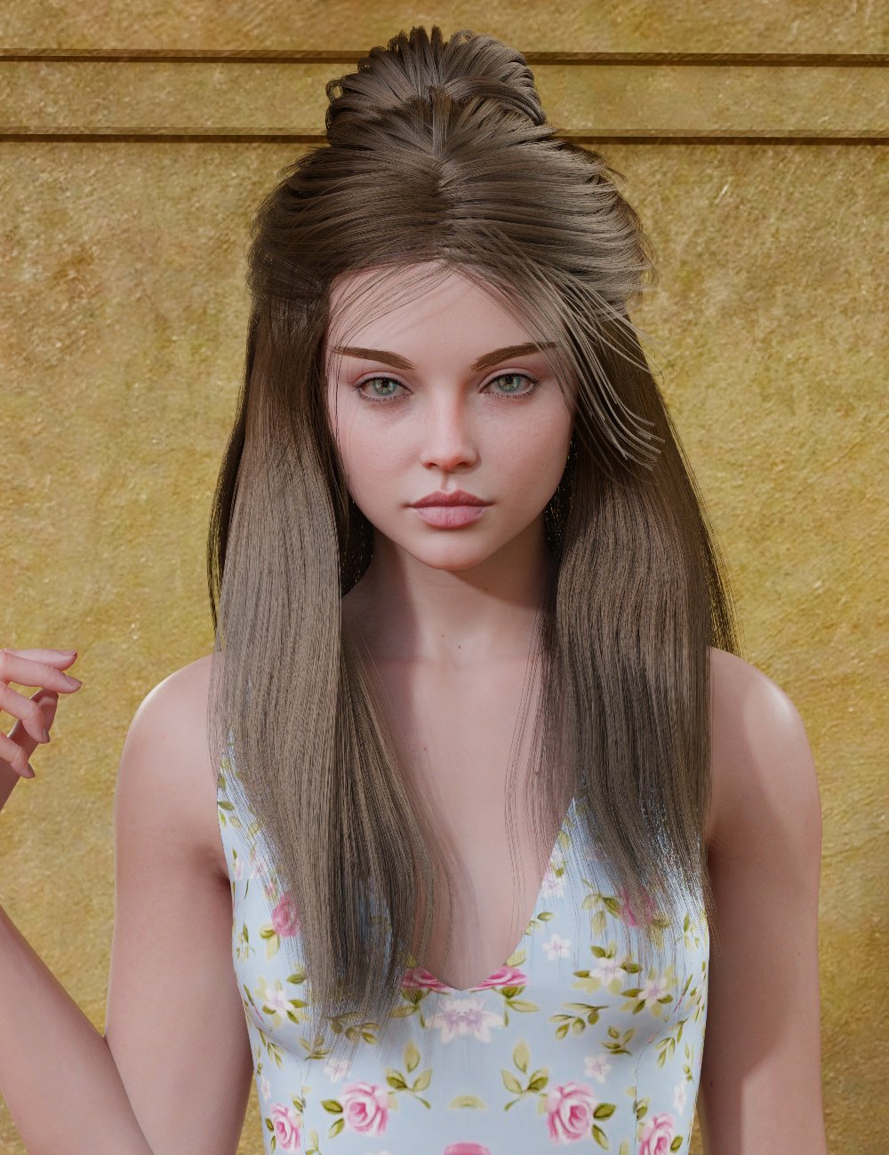 MGAB Melody HD for Genesis 9 by: MarcosGAB, 3D Models by Daz 3D