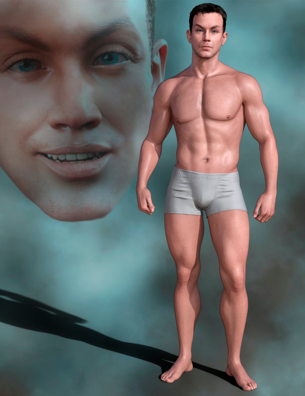 PN Leon for Genesis 9 by: Pendragon, 3D Models by Daz 3D