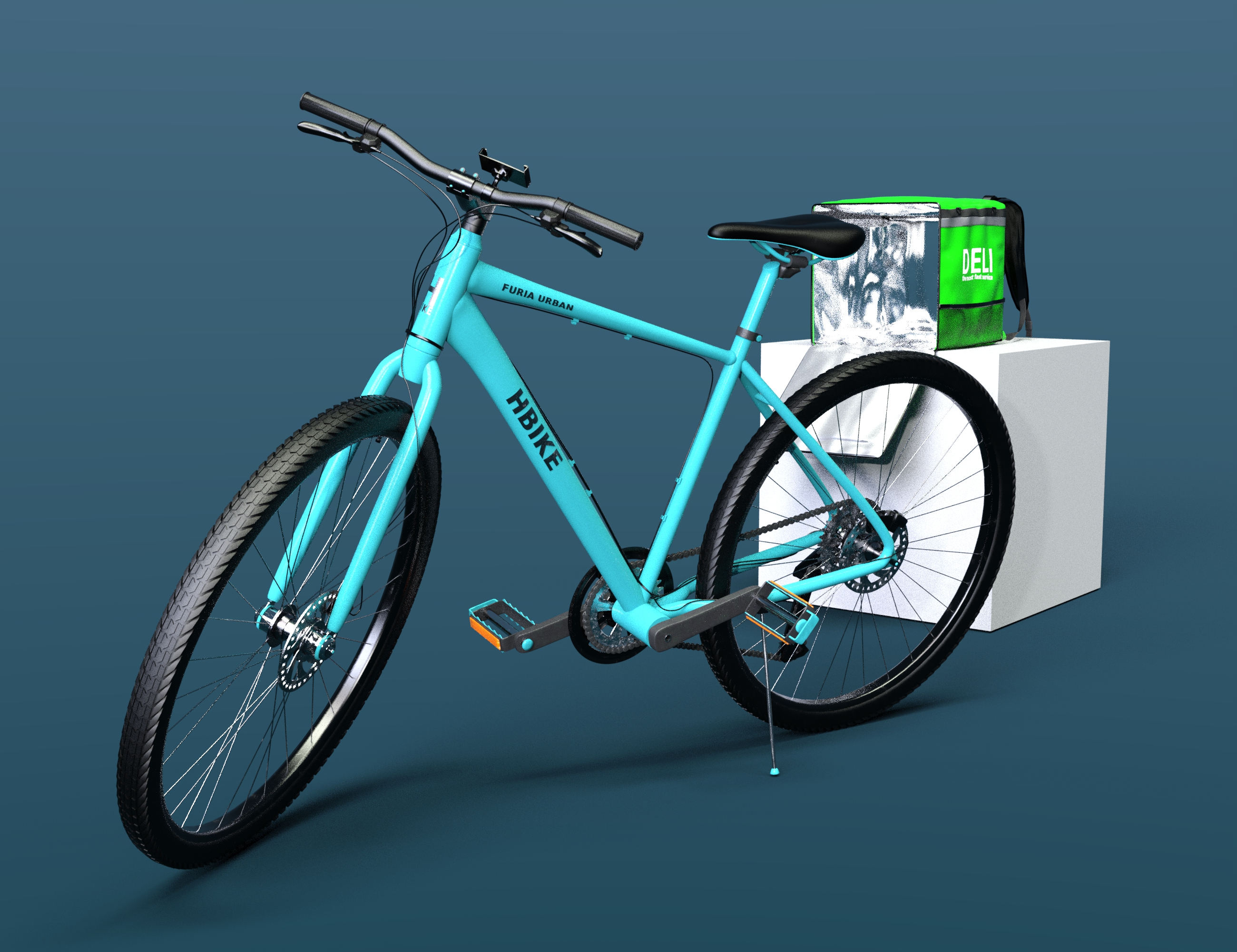 HT Super Deli Bike & Backpack Kit for Genesis 9