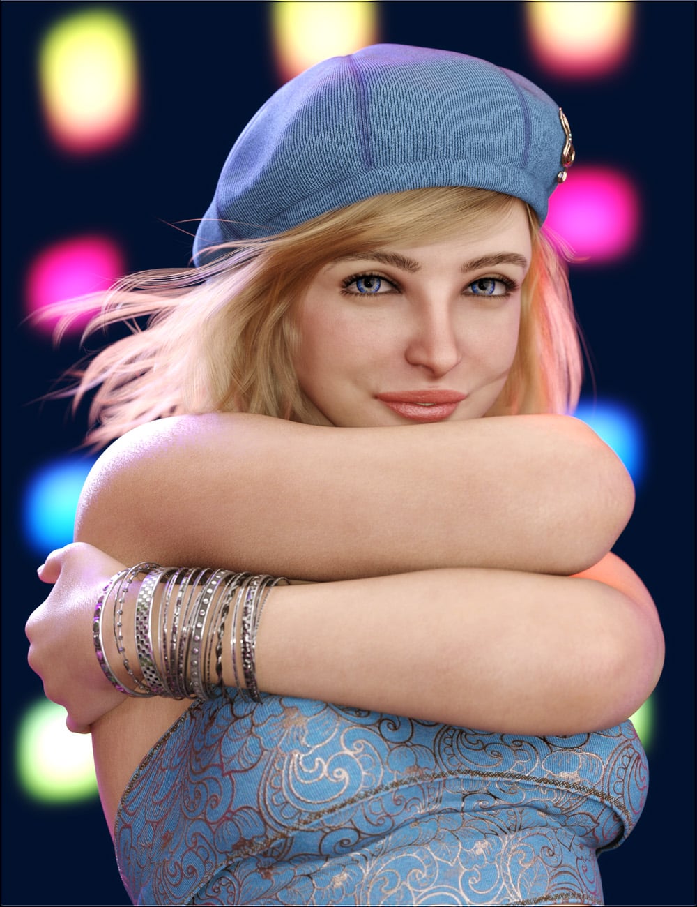 VYK Marigold for Genesis 9 by: vyktohria, 3D Models by Daz 3D