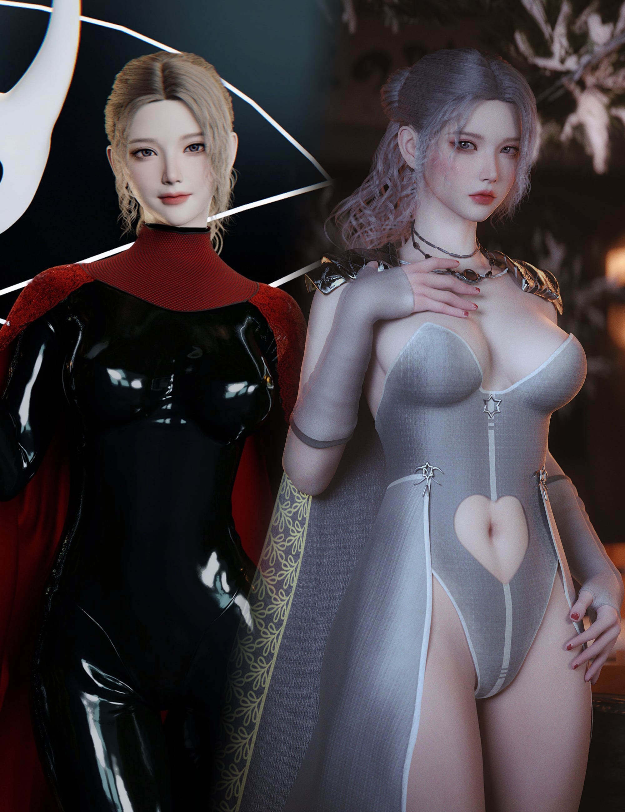 Noki Rosavelle HD for Genesis 9 Bundle by: tentmanNoki Saki, 3D Models by Daz 3D