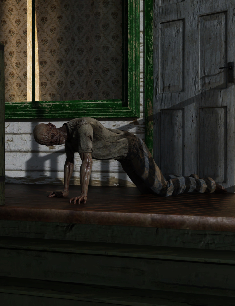 FG Halloween Poses for Genesis 9 by: IronmanFugazi1968, 3D Models by Daz 3D