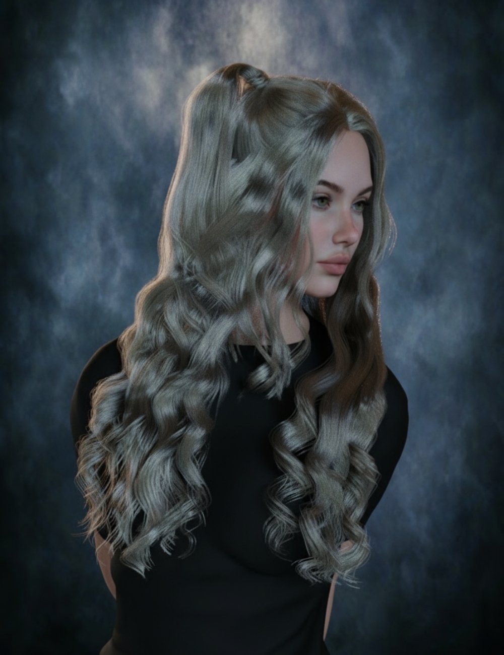 dForce Gaelle Candy Curls Hair For Genesis 9 dForce Gaelle Candy Curls Hair For Genesis 9 by: Neftis3D, 3D Models by Daz 3D