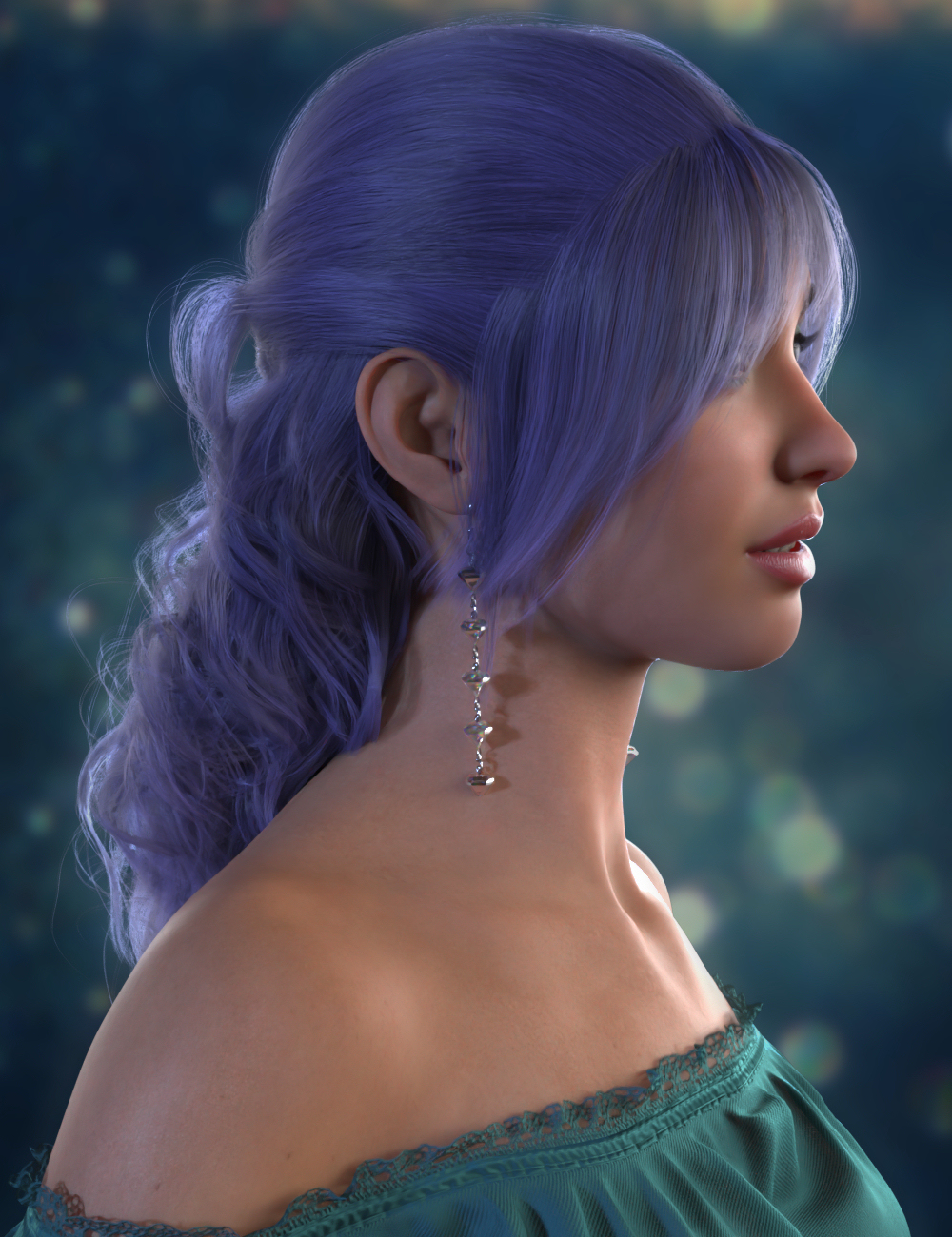 Looped Bow Hair Expansion by: Propschick, 3D Models by Daz 3D
