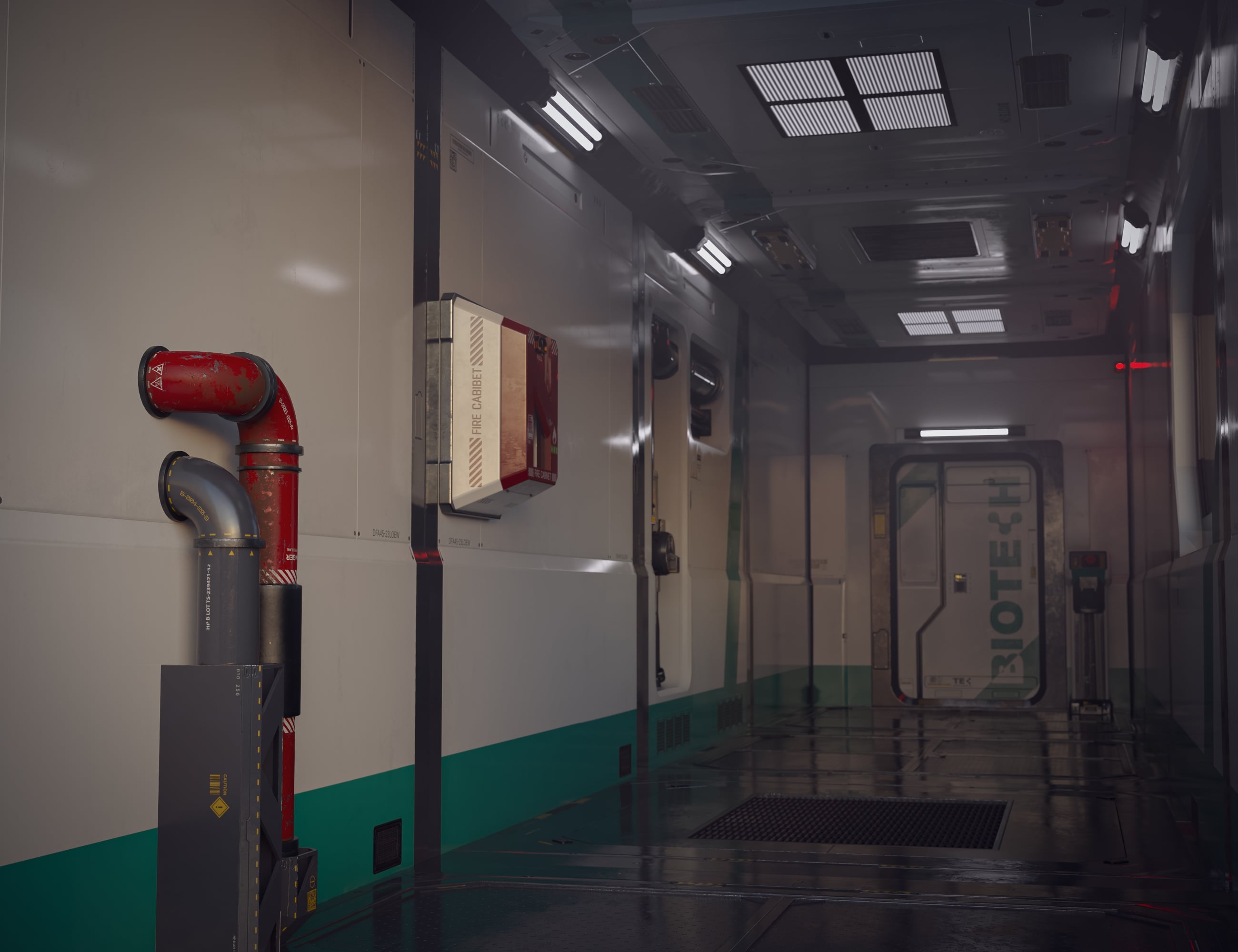Modular Sci-Fi Facility and Props | Daz 3D