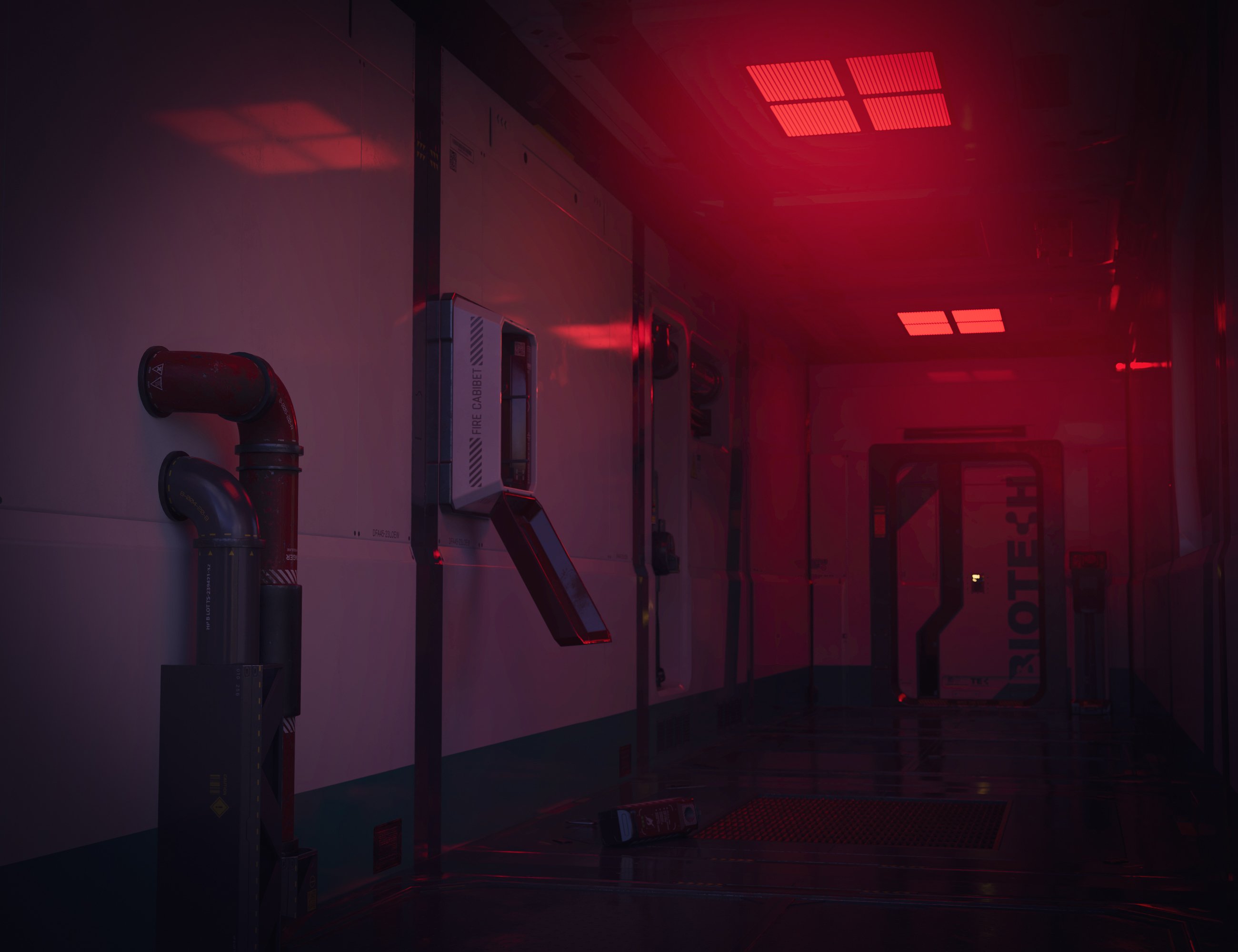 Modular Sci-Fi Facility and Props